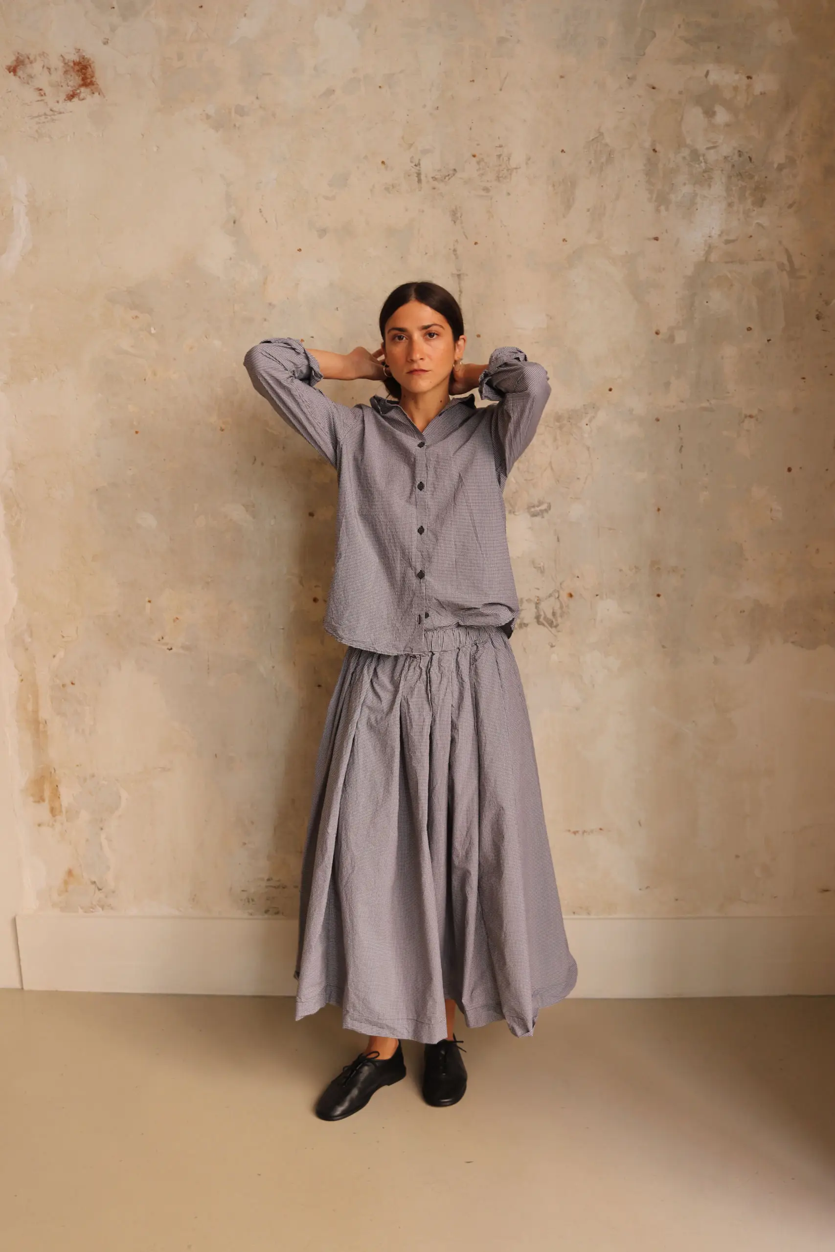 Bergfabel - MATILDE SKIRT BFWSK179/ K169 - MICRO CHECK