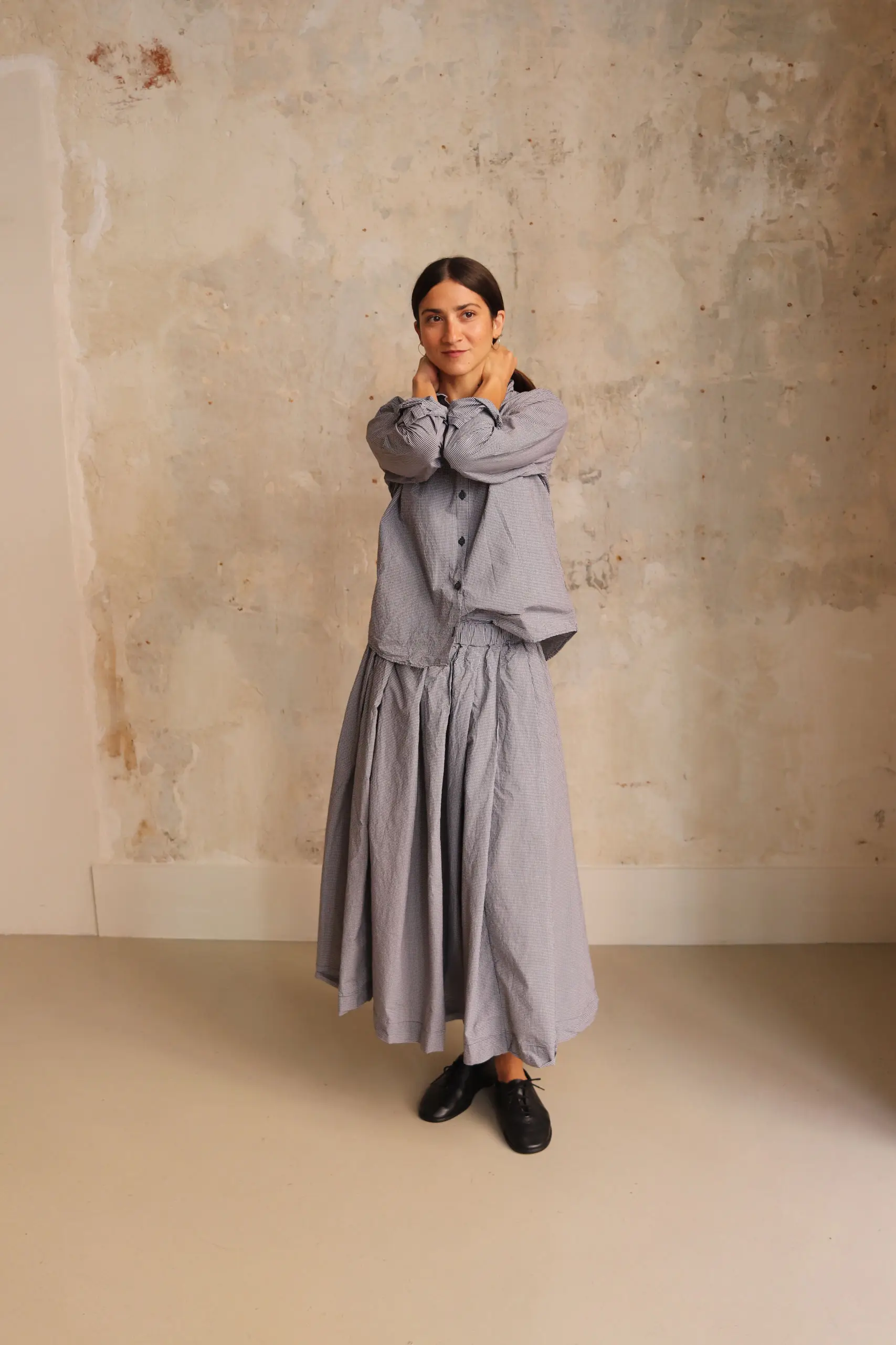 Bergfabel - MATILDE SKIRT BFWSK179/ K169 - MICRO CHECK