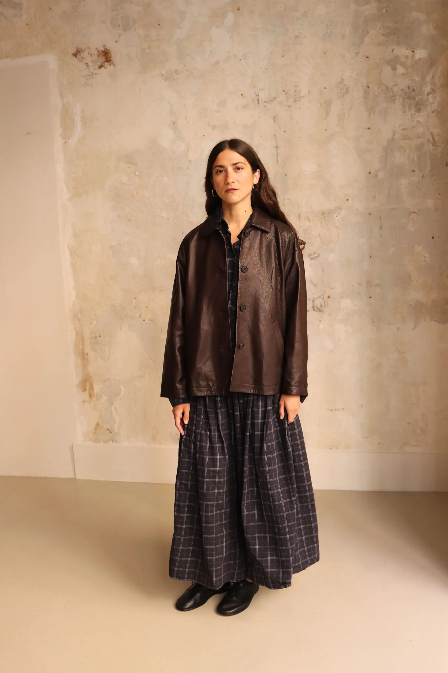 Bergfabel - FARMER SKIRT BFWSK37/ K168 - WINDOW CHECK