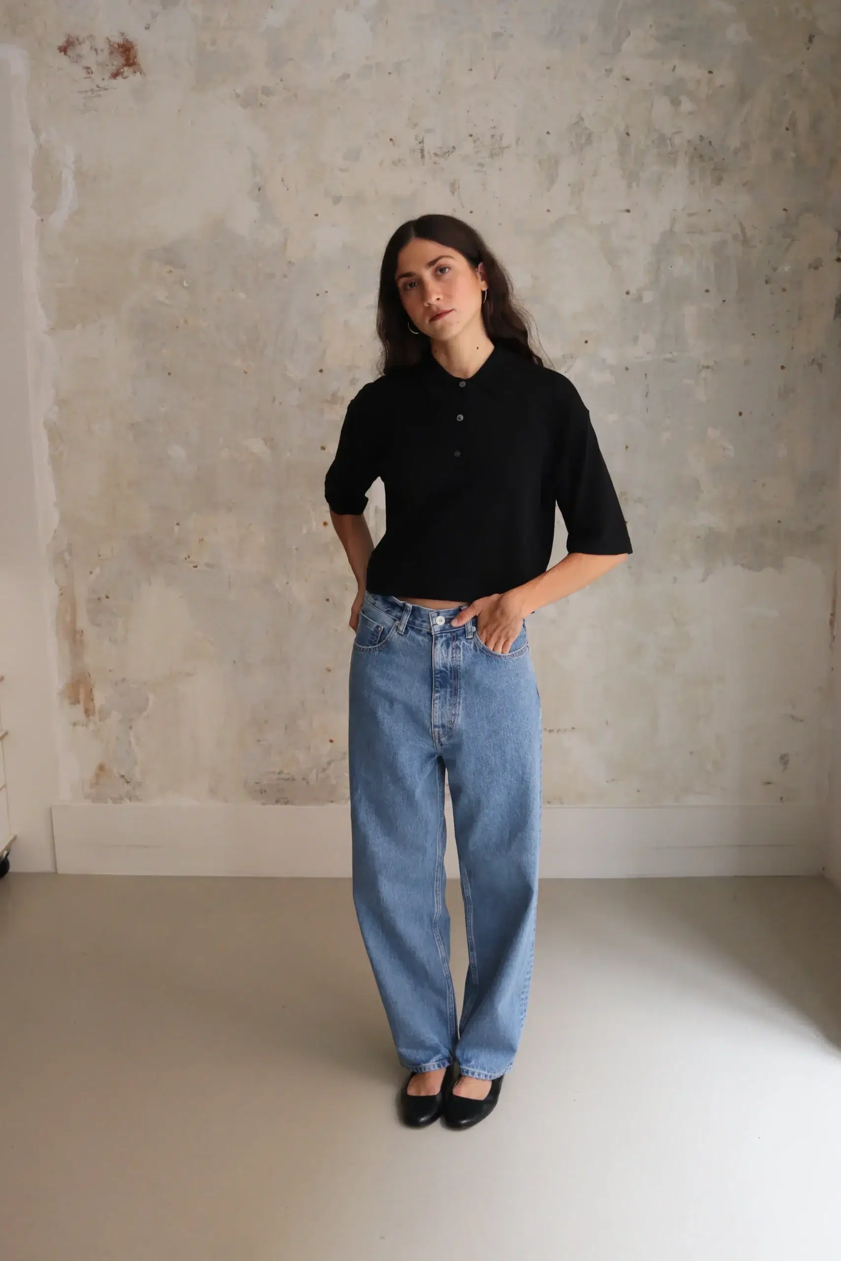 Ylève - 61 40526 13.5oz DENIM BAGGY - Indigo