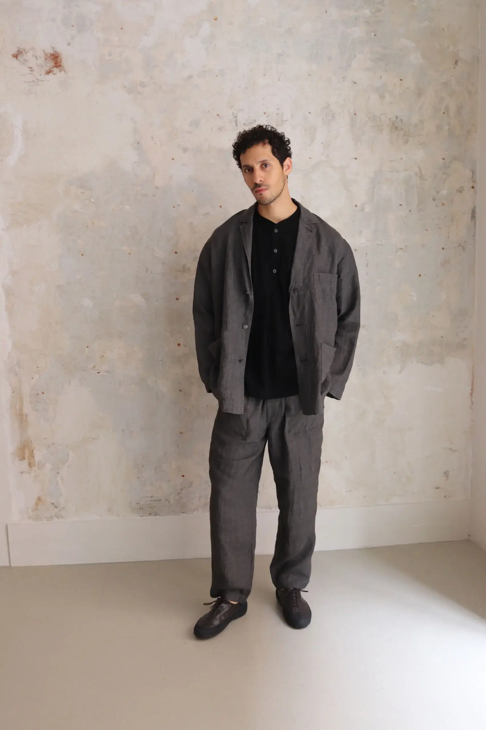 Ylève - LINEN POPLIN JK - SUMI