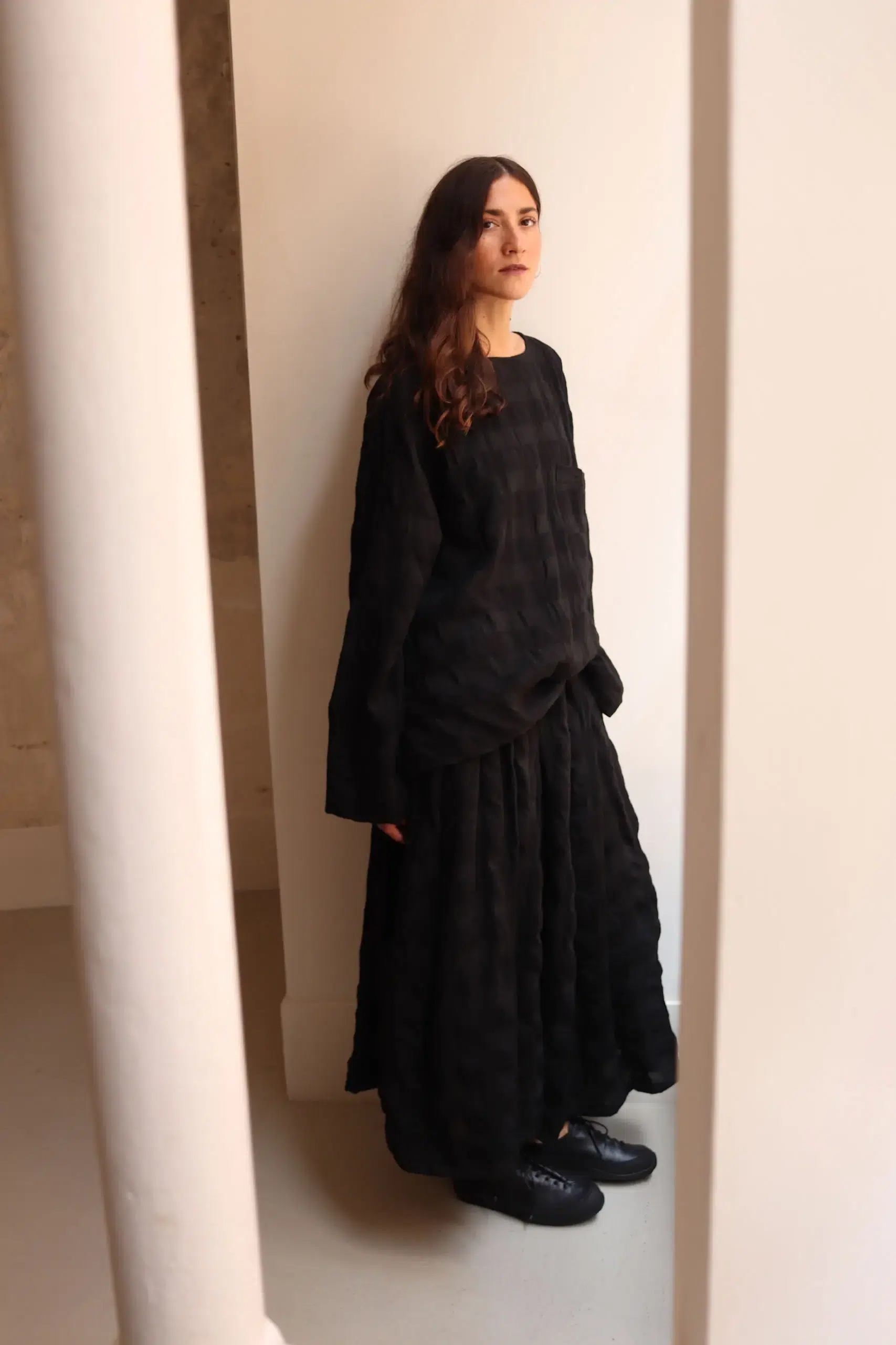 Sono - LAIK LONGSLEEVE 4077 - BLACK ON BLACK
