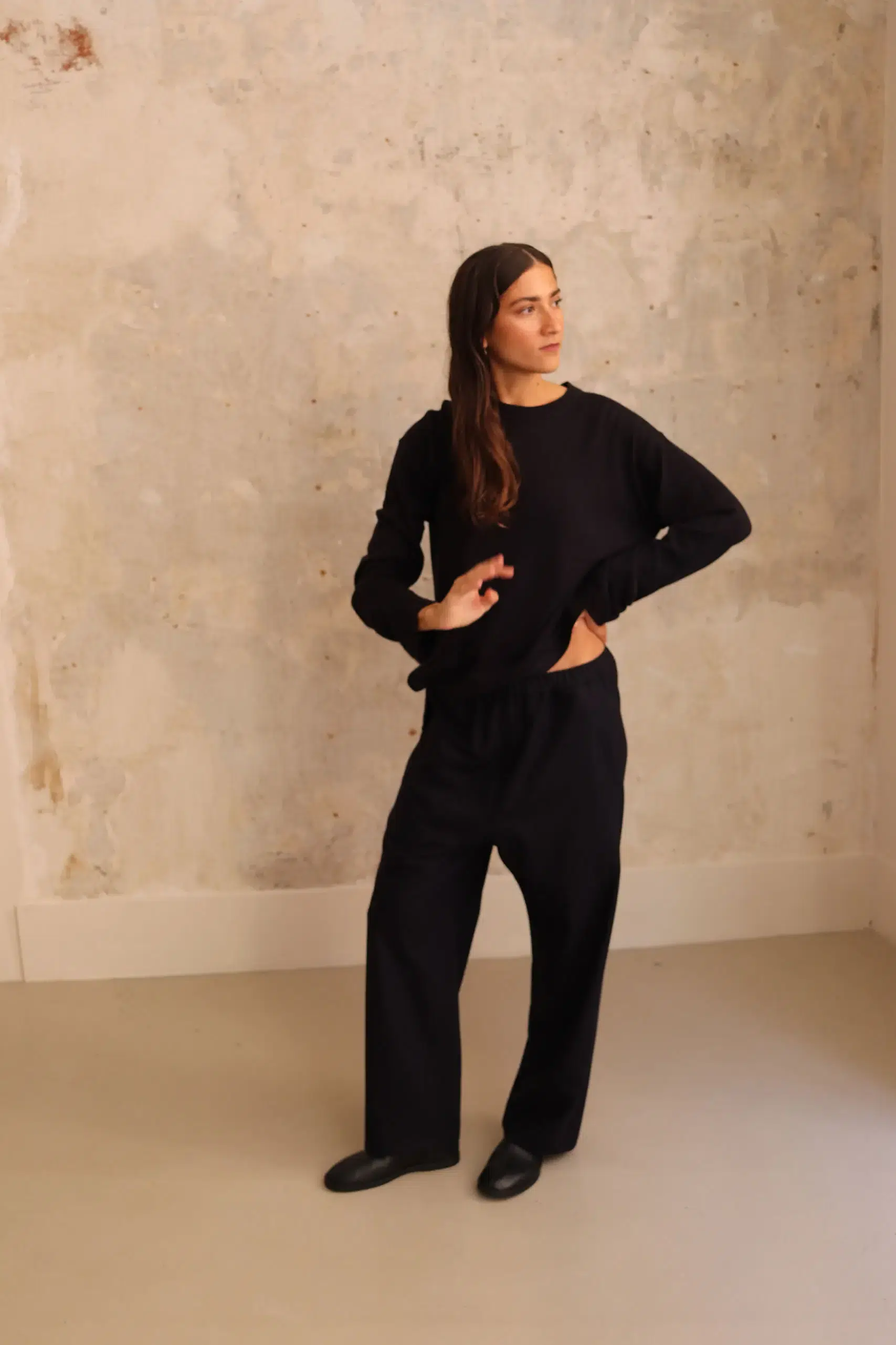 Sofie D'Hoore - MATEO Pullover C-neck Long Sleeves - MIDNIGHT