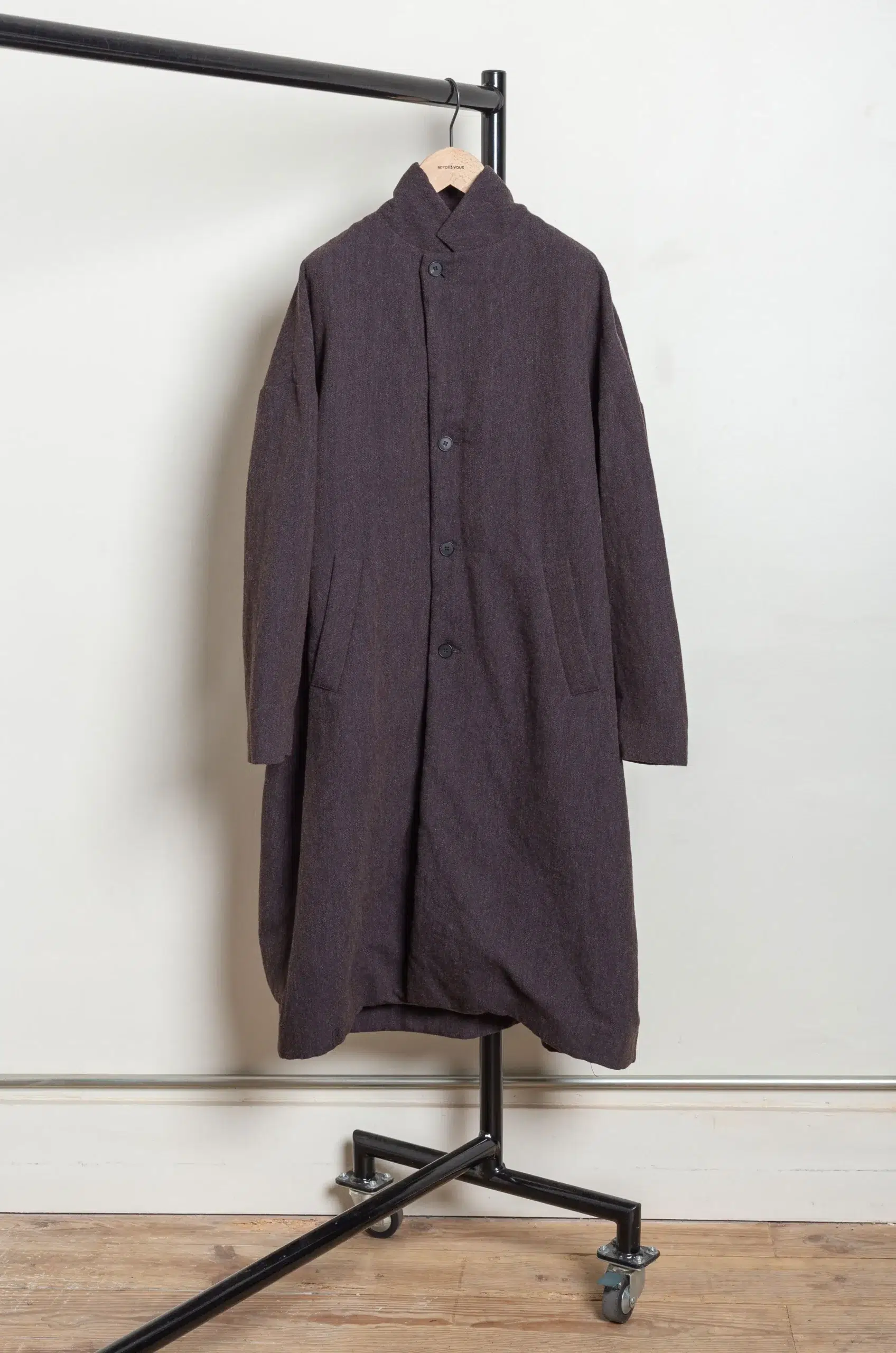 Bergfabel - MILLIE COAT BFWC221/ 261 - BROWN NAVY