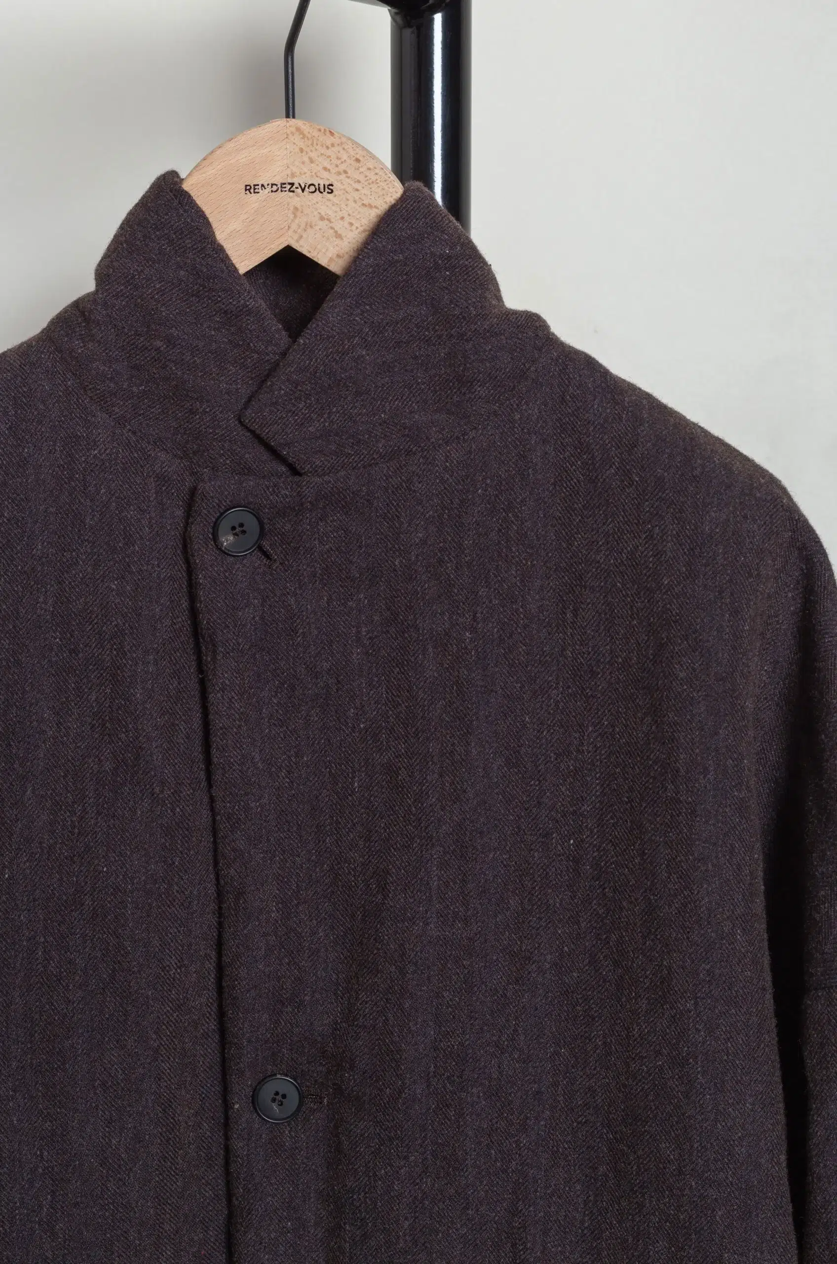 Bergfabel - MILLIE COAT BFWC221/ 261 - BROWN NAVY