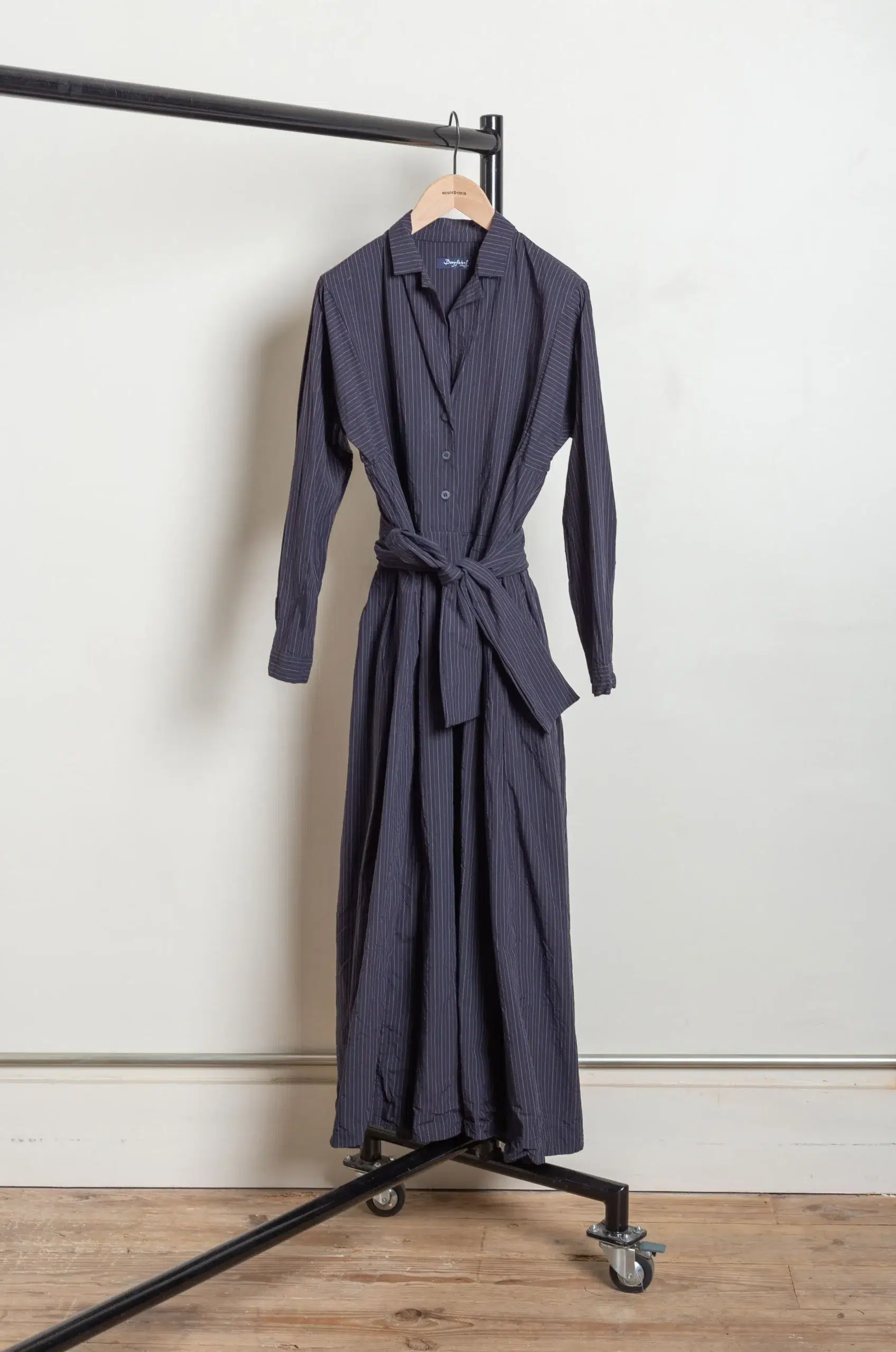 Bergfabel - MINA DRESS BFWSK282/ K165 - BLACK STRIPE