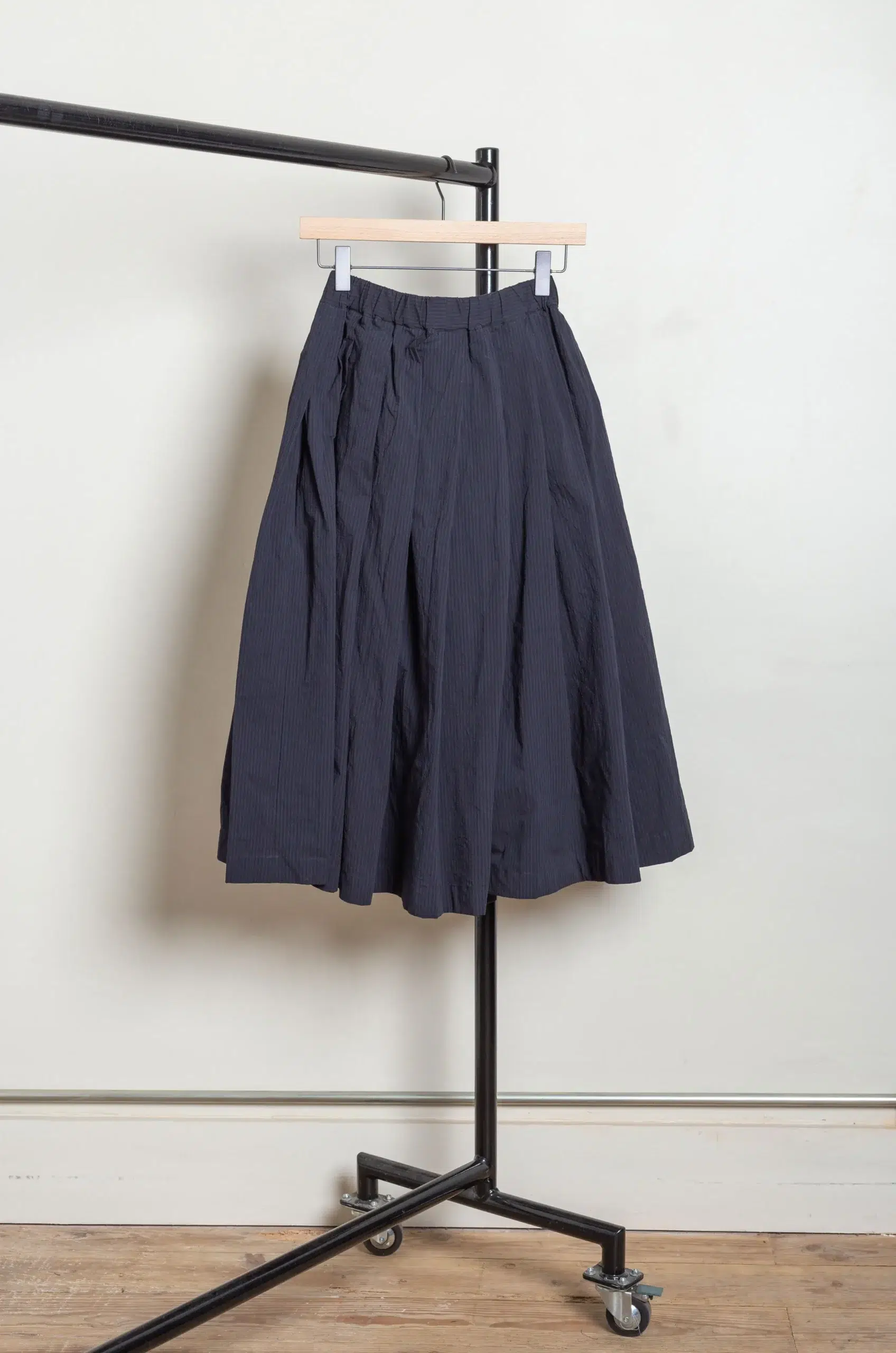 Bergfabel - MATILDE SKIRT BFWSK179/ 263 - BLACK NAVY STRIP