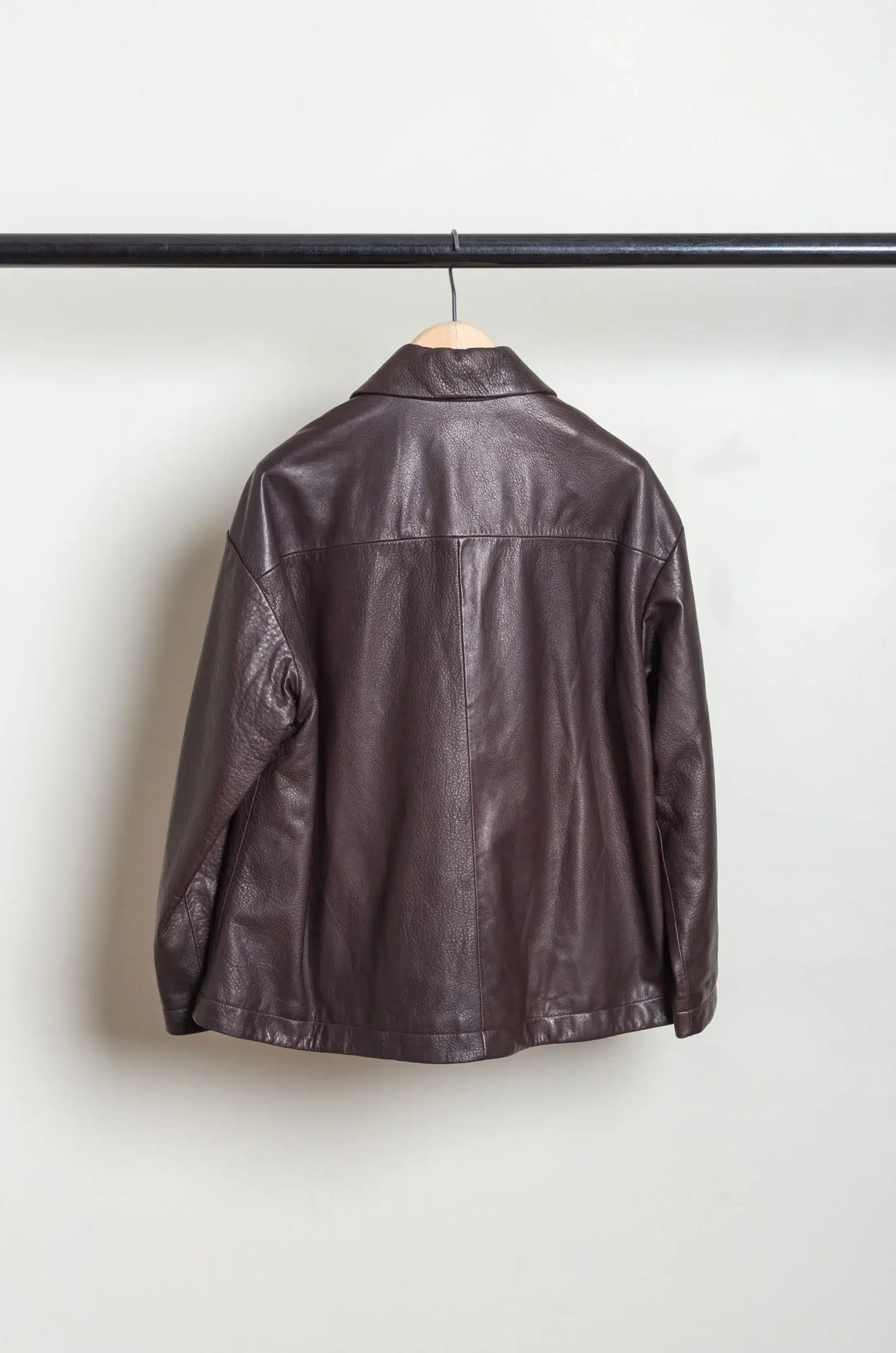 Bergfabel - LEATHER ULI JACKET BFWMJ211/ M02 - BROWN