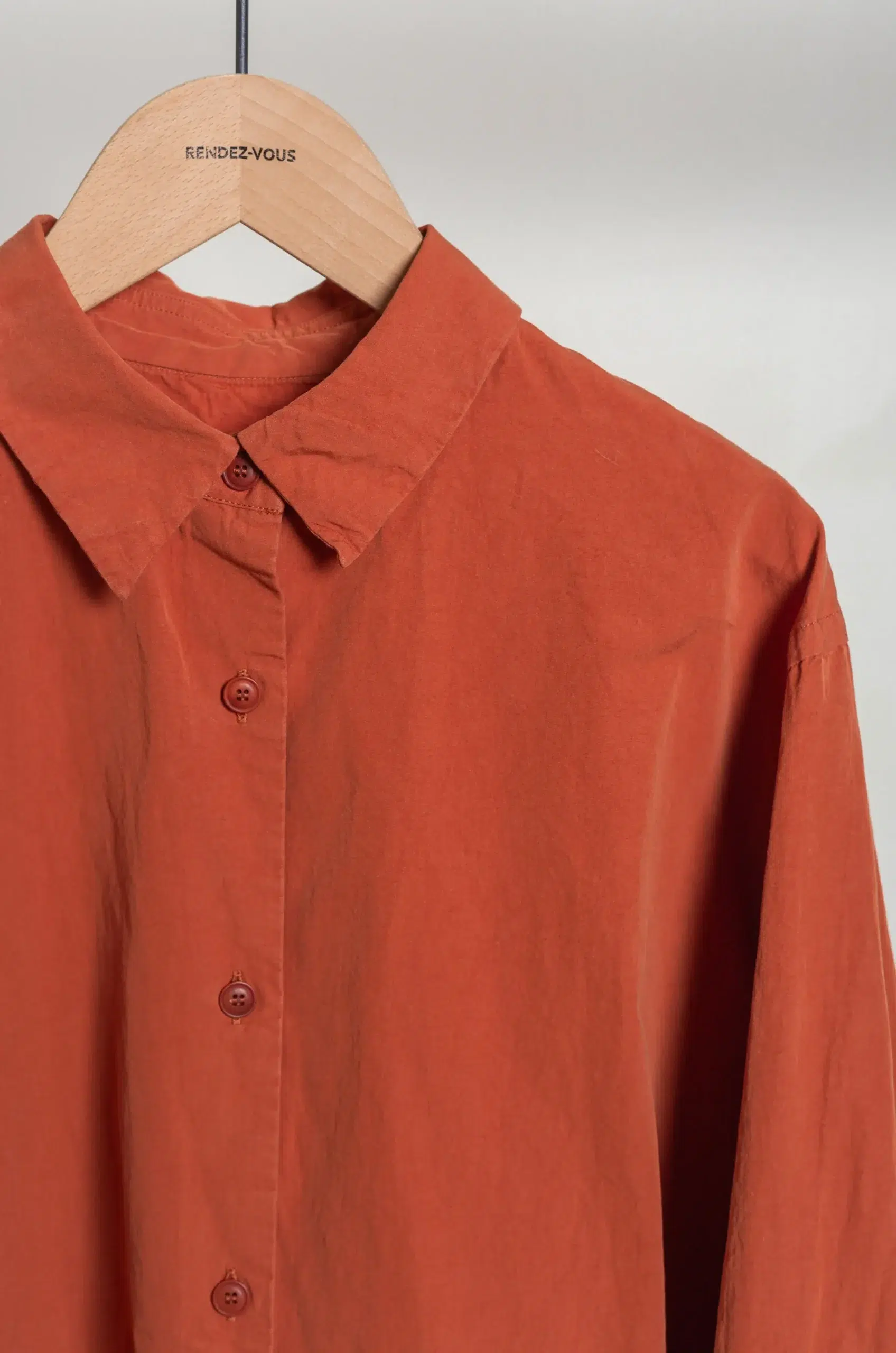 Casey Casey - BIGGY SHIRT 27FC457 - BRICK