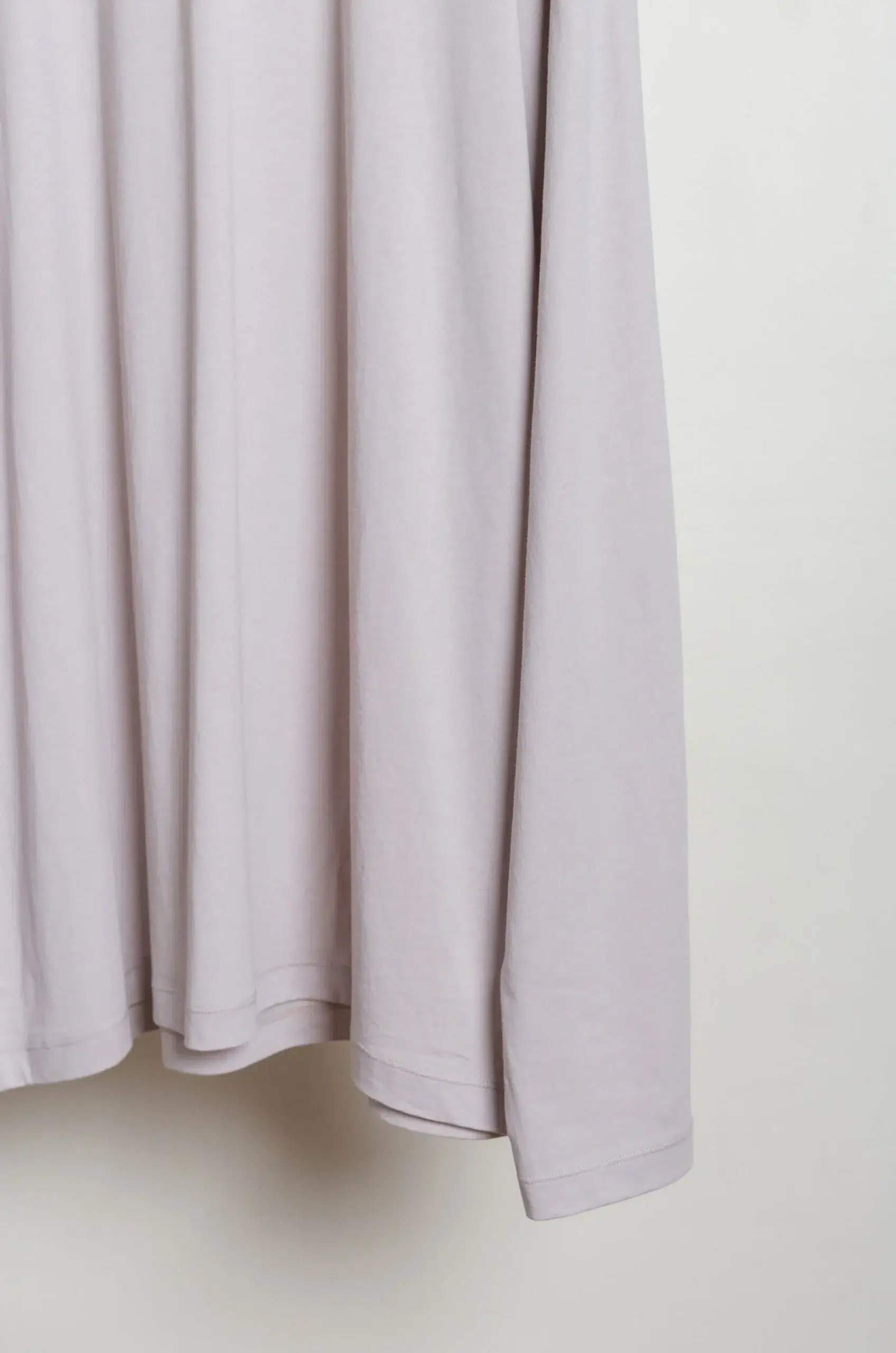 Sofie D'Hoore - TOLEDO Oversized T-Shirt C-Neck Long Sleeves - POWDER