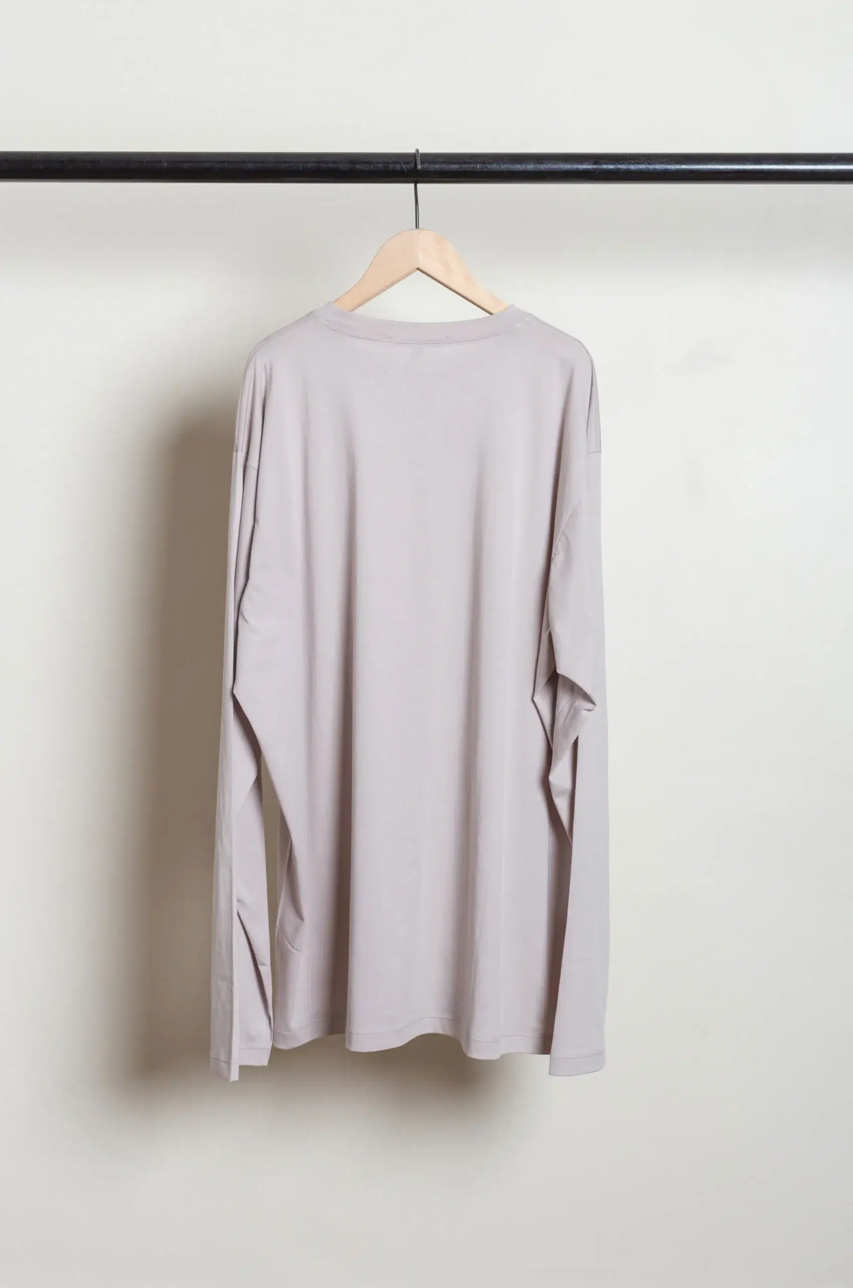 Sofie D'Hoore - TOLEDO Oversized T-Shirt C-Neck Long Sleeves - POWDER