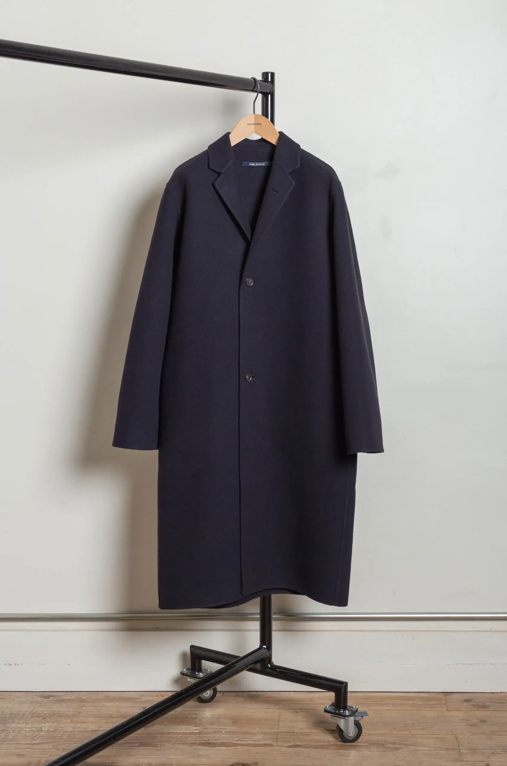 Sofie D'Hoore - CEBU Long Jacket - MIDNIGHT - RENDEZ-VOUS STORE