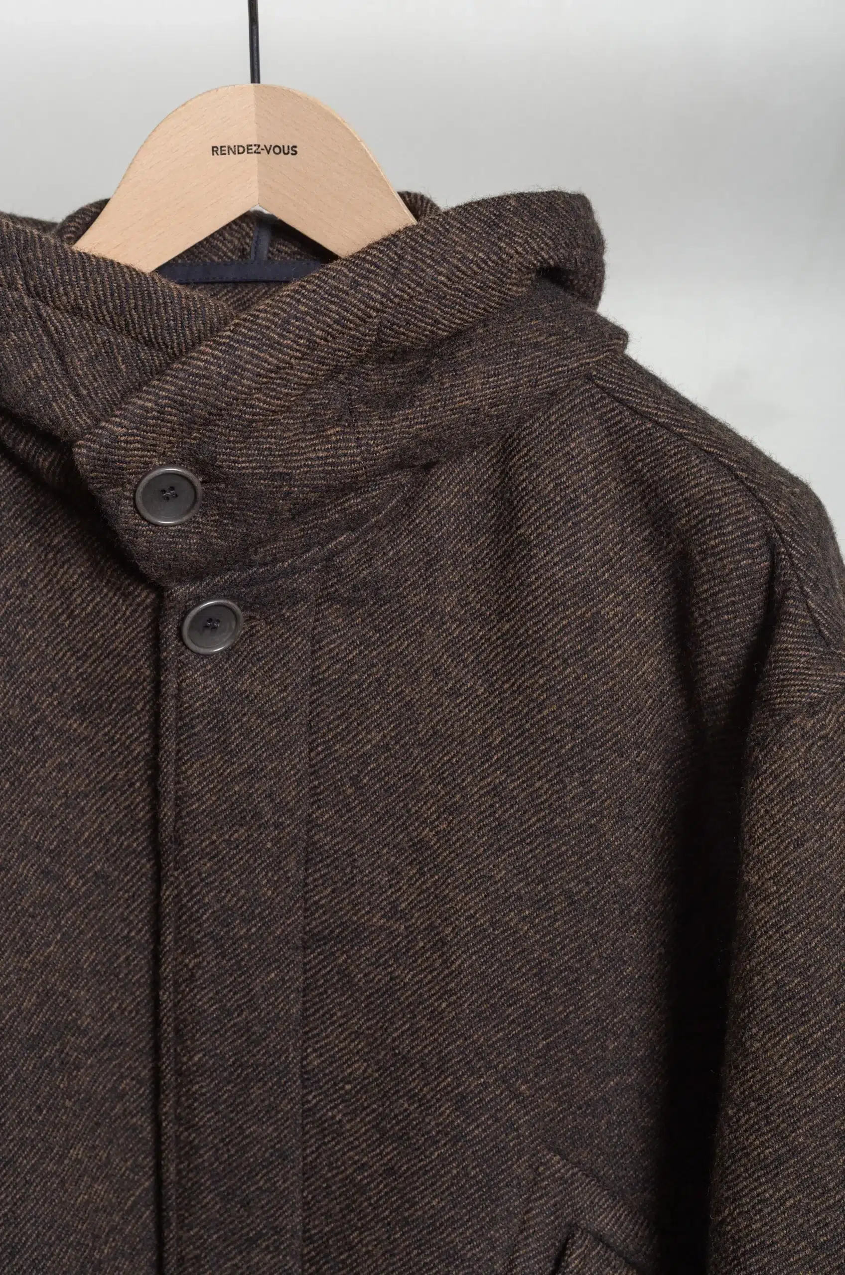 Sono - PABLO PARKA SHORT 2040S - BLACK MUD
