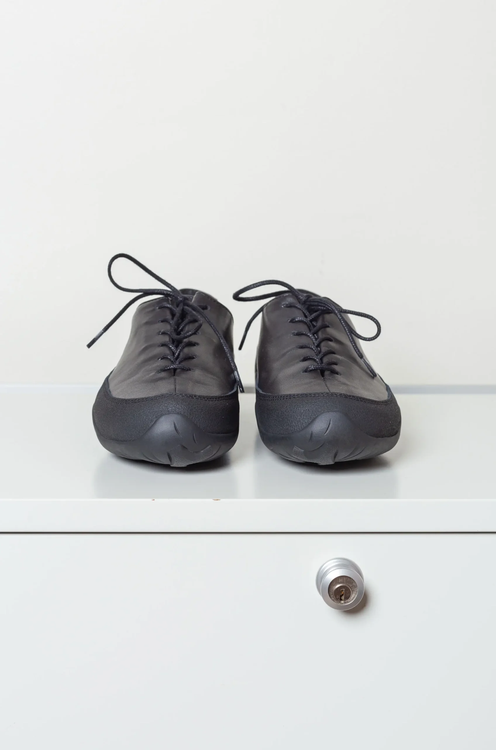 Tarvas - WOMEN WANDERER LEATHER - BLACK