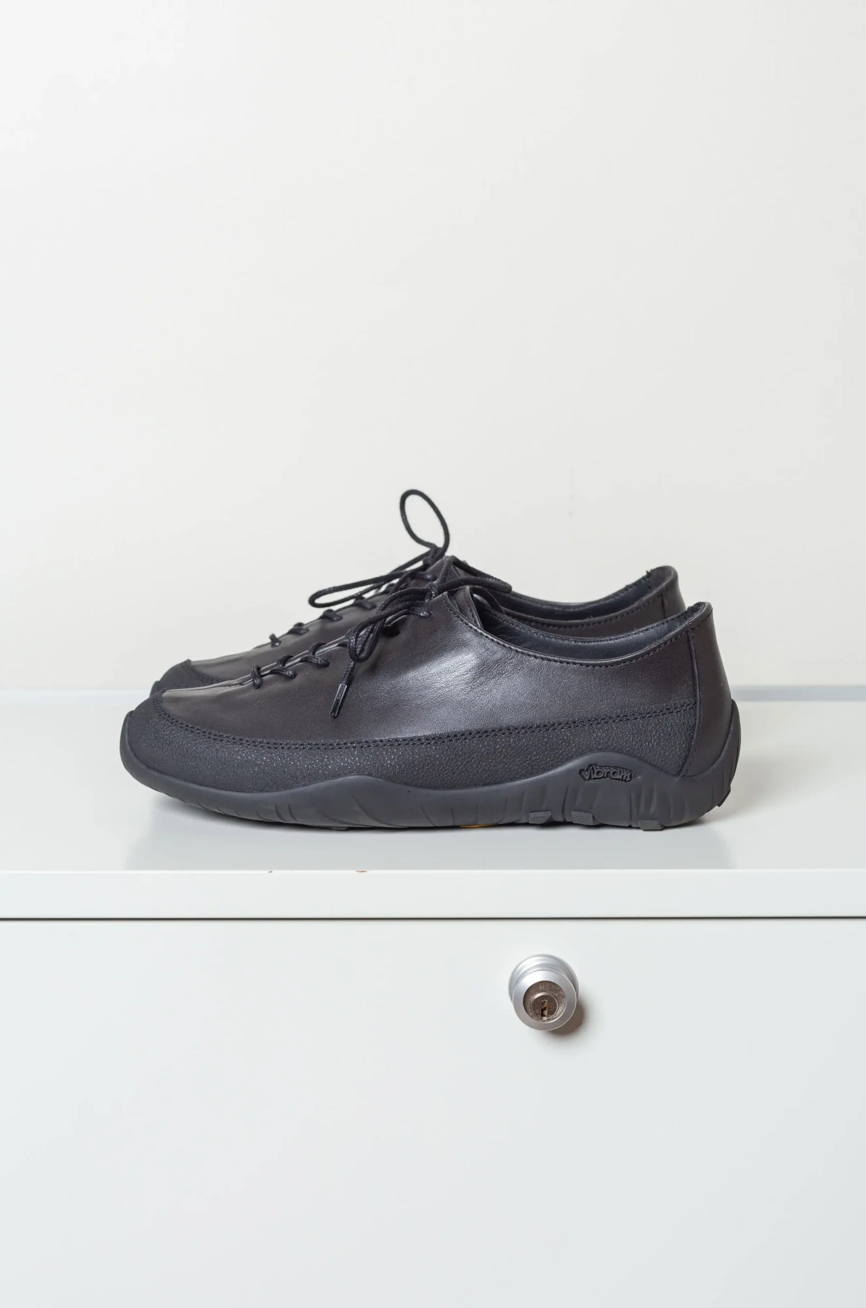 Tarvas - WOMEN WANDERER LEATHER - BLACK