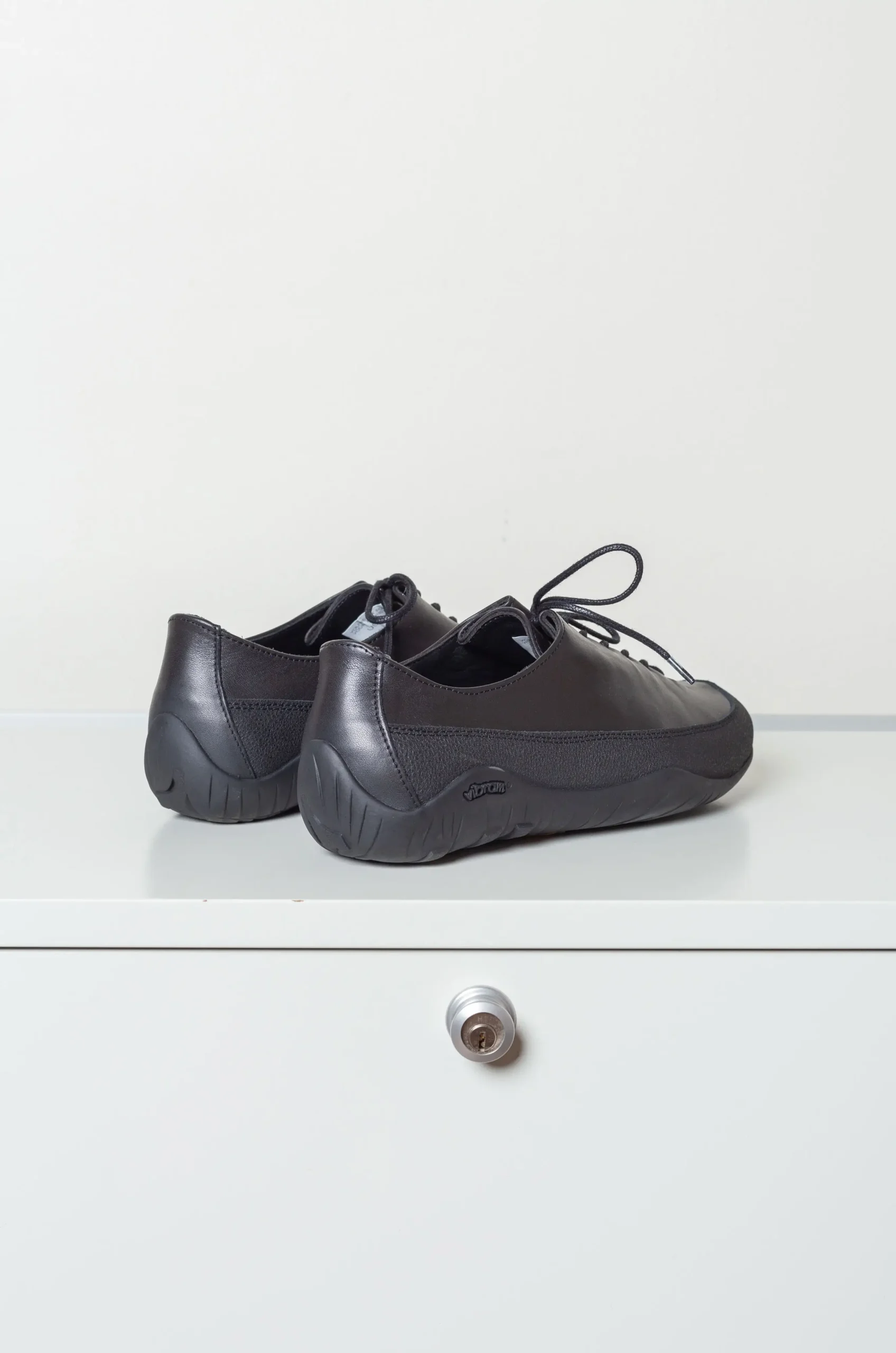 Tarvas - WOMEN WANDERER LEATHER - BLACK