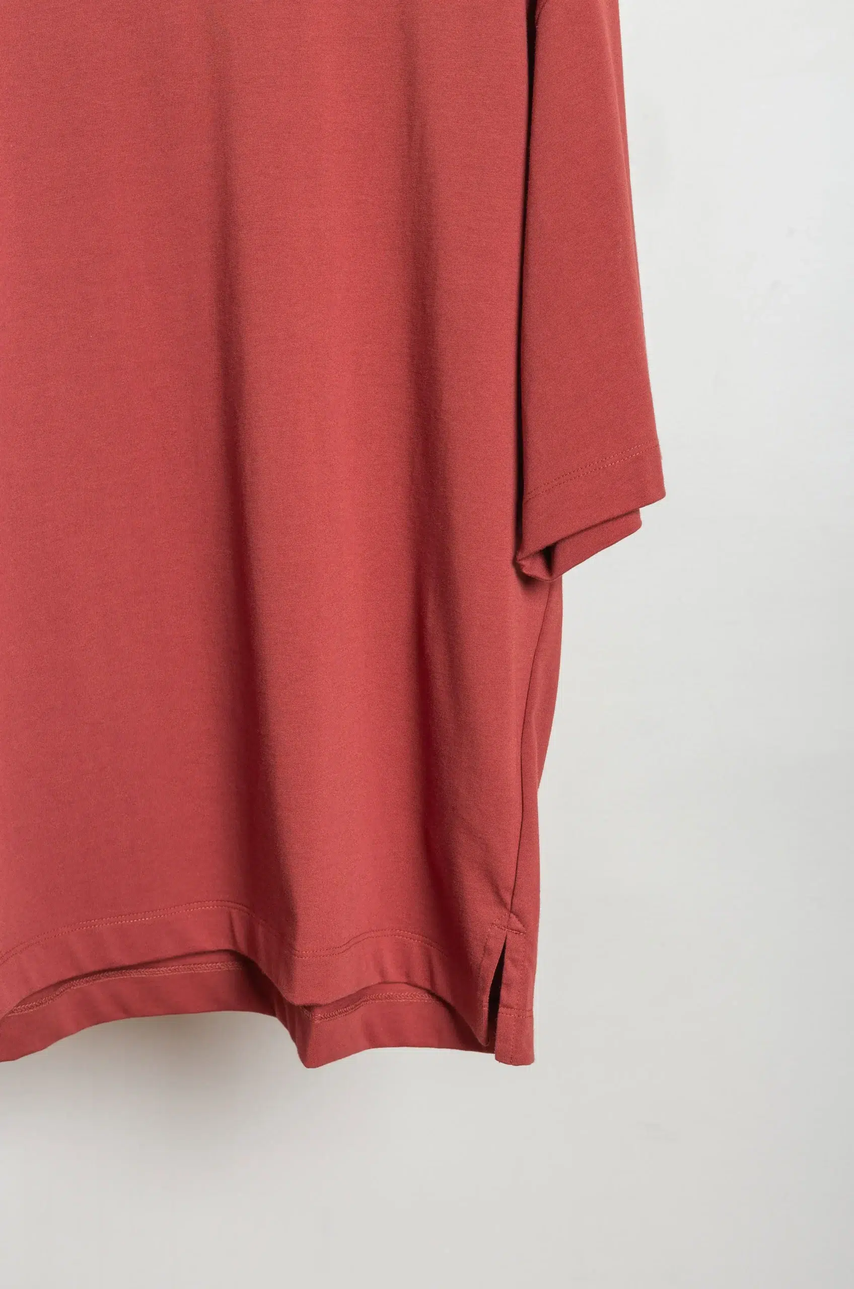 Ylève - ORGANIC COTTON BIO LOOSE T - Terracotta