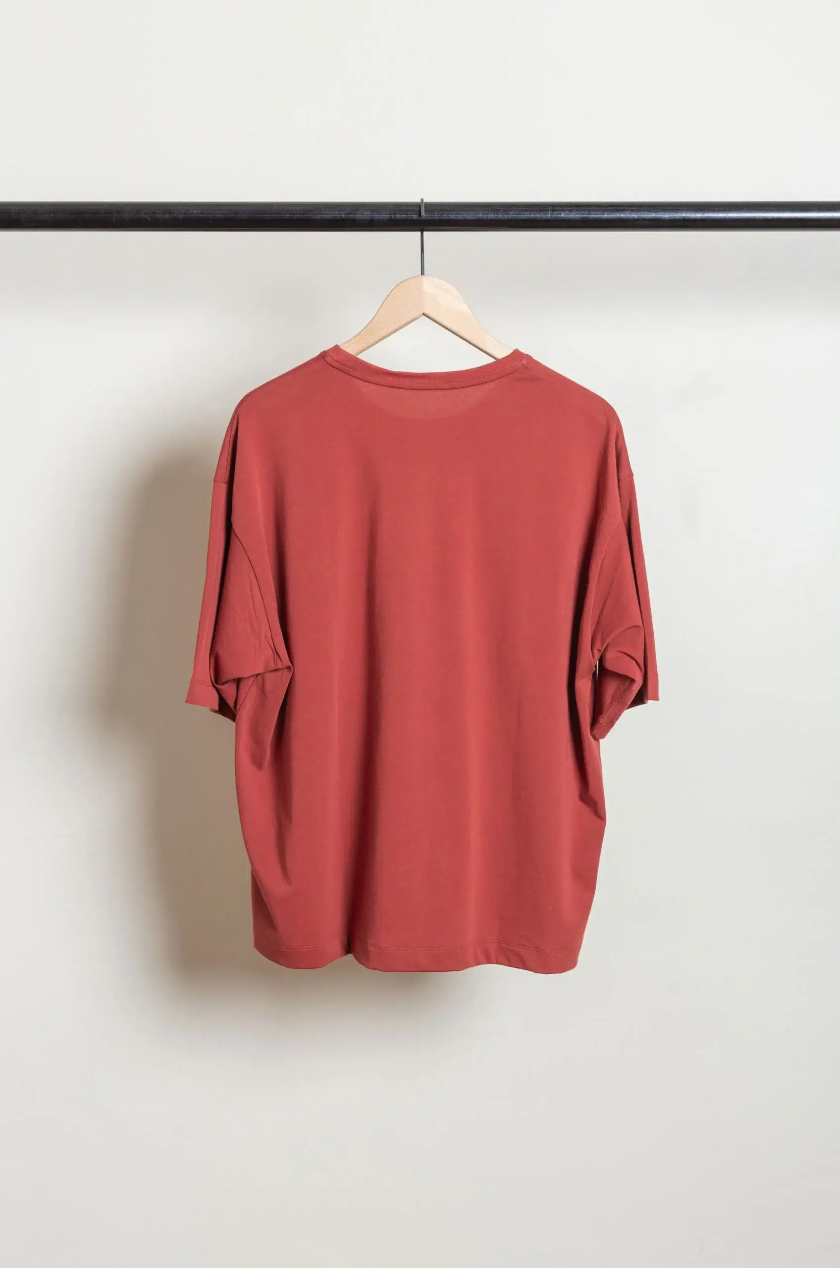 Ylève - ORGANIC COTTON BIO LOOSE T - Terracotta
