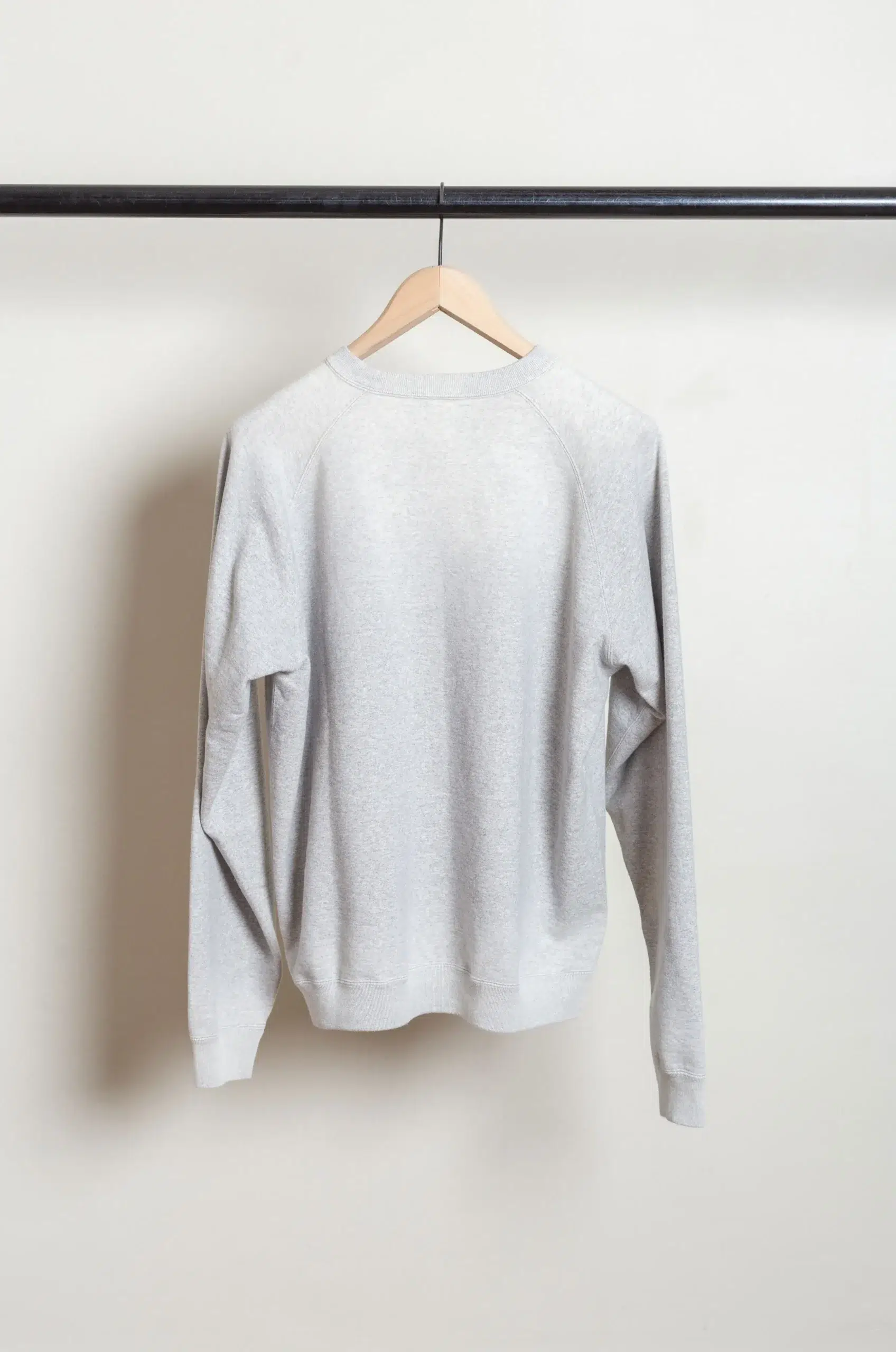 Ylève - 17061 66002 ORGANIC COTTON SUN FADED SWEAT P/O - Heather