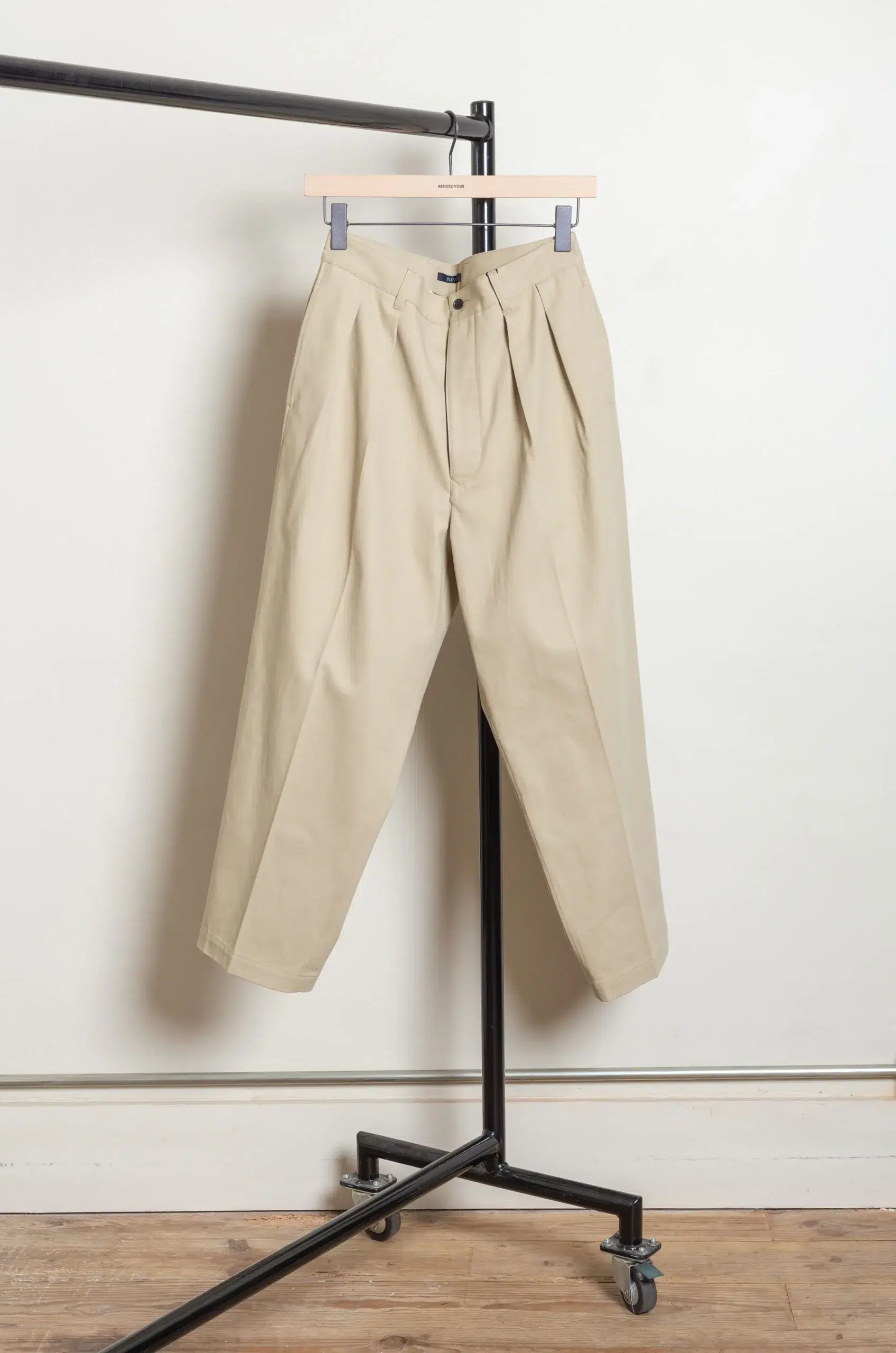 Ylève - FINX COTTON CHINO M52 PT - Khaki