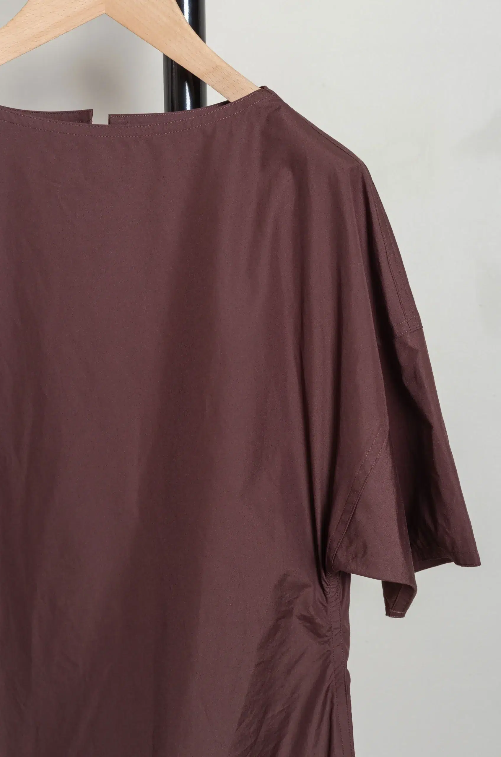 Ylève - FINX COTTON WEATHER ASYMMETRY OP - Burgandy