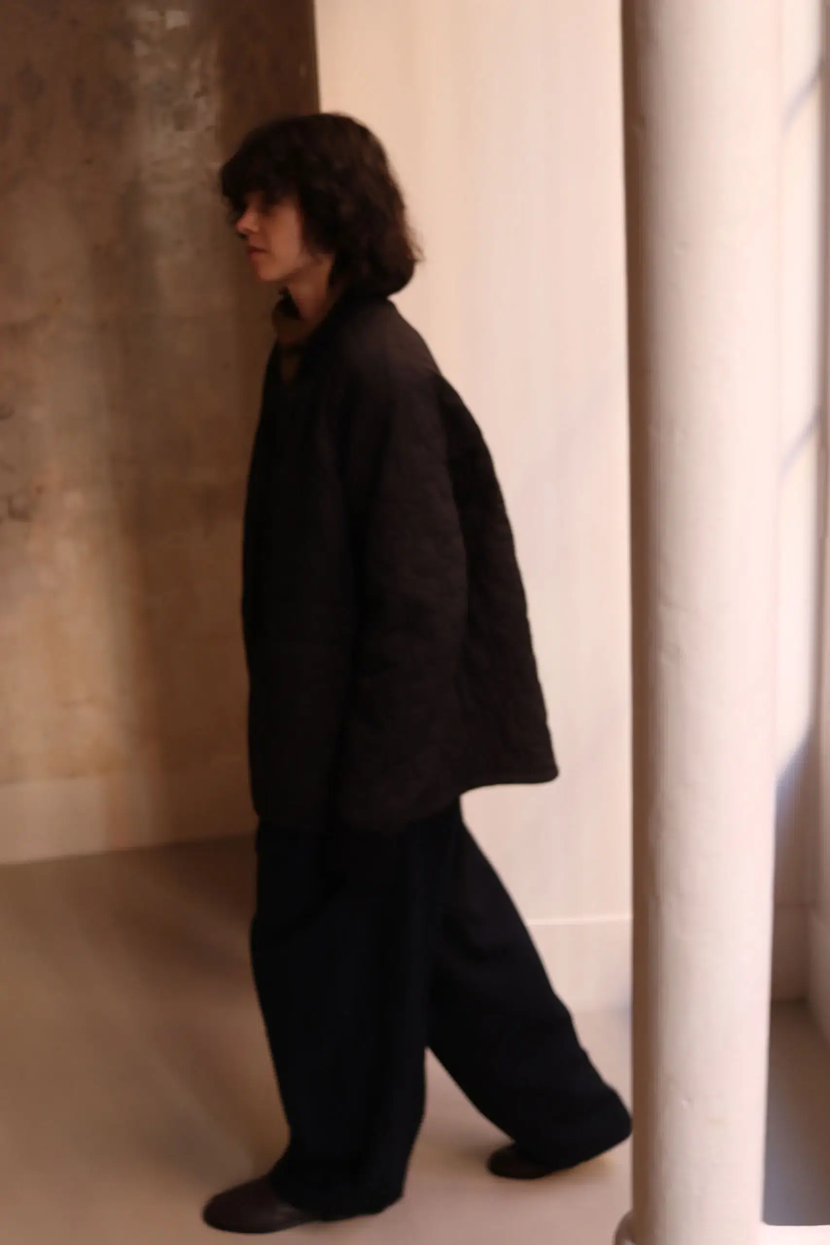 Konrad - HENRY JACKET - Black/ Khaki