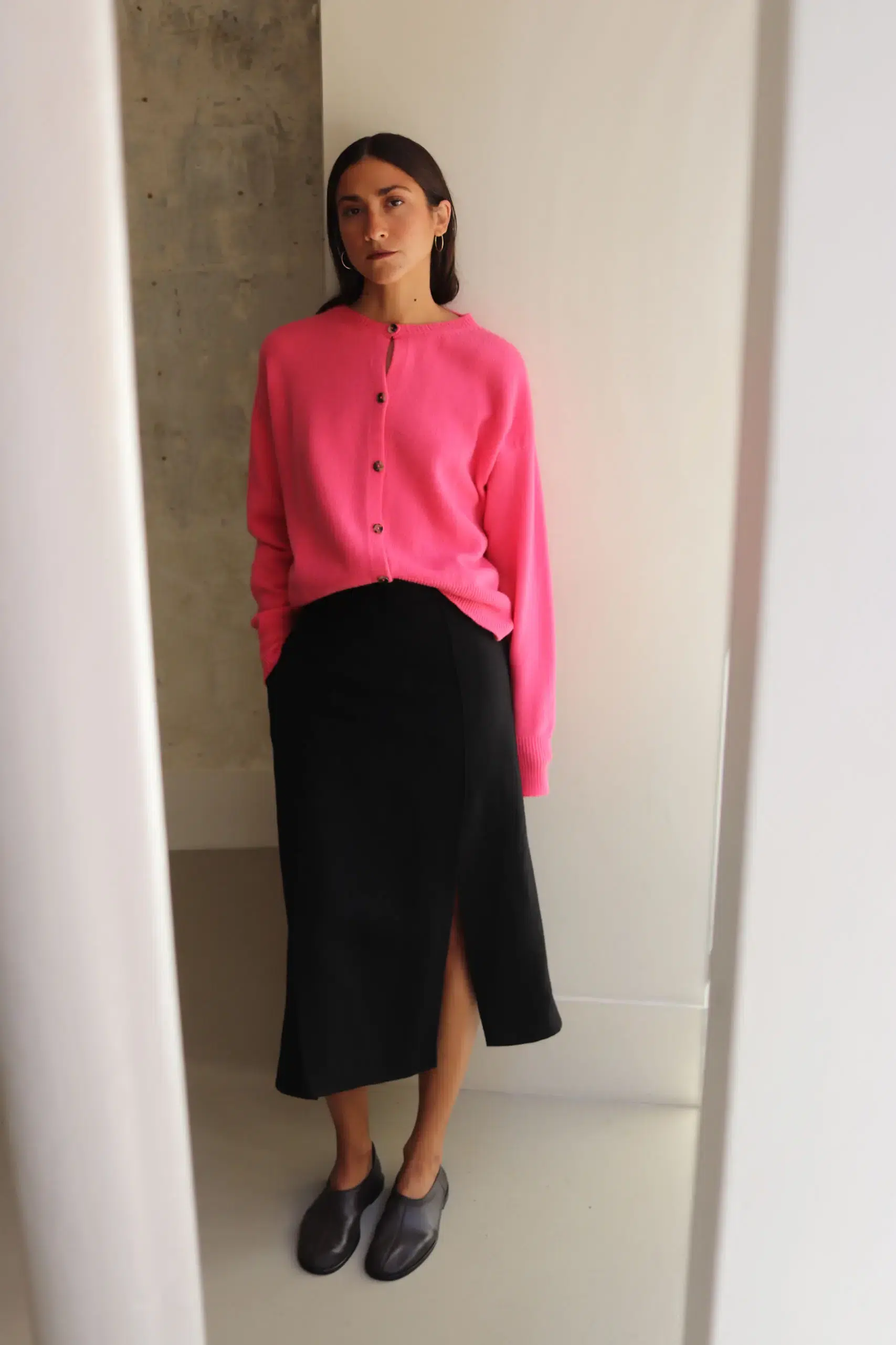 NITTO - CLELIA CARDIGAN - ROSE