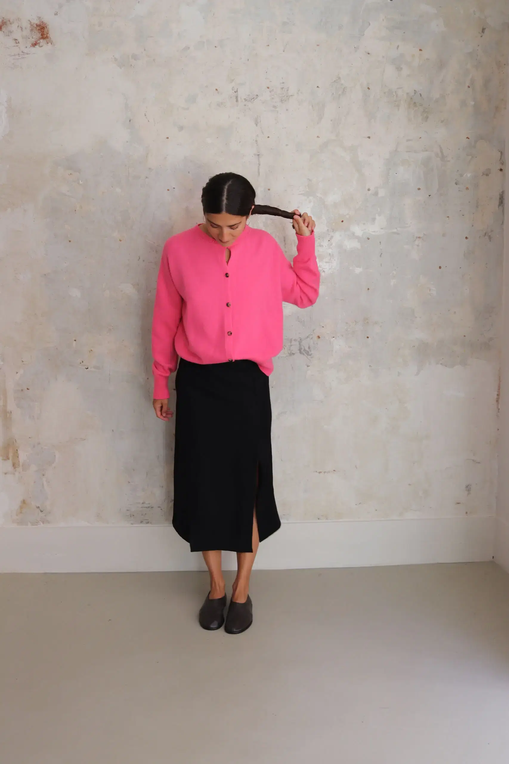 NITTO - CLELIA CARDIGAN - ROSE