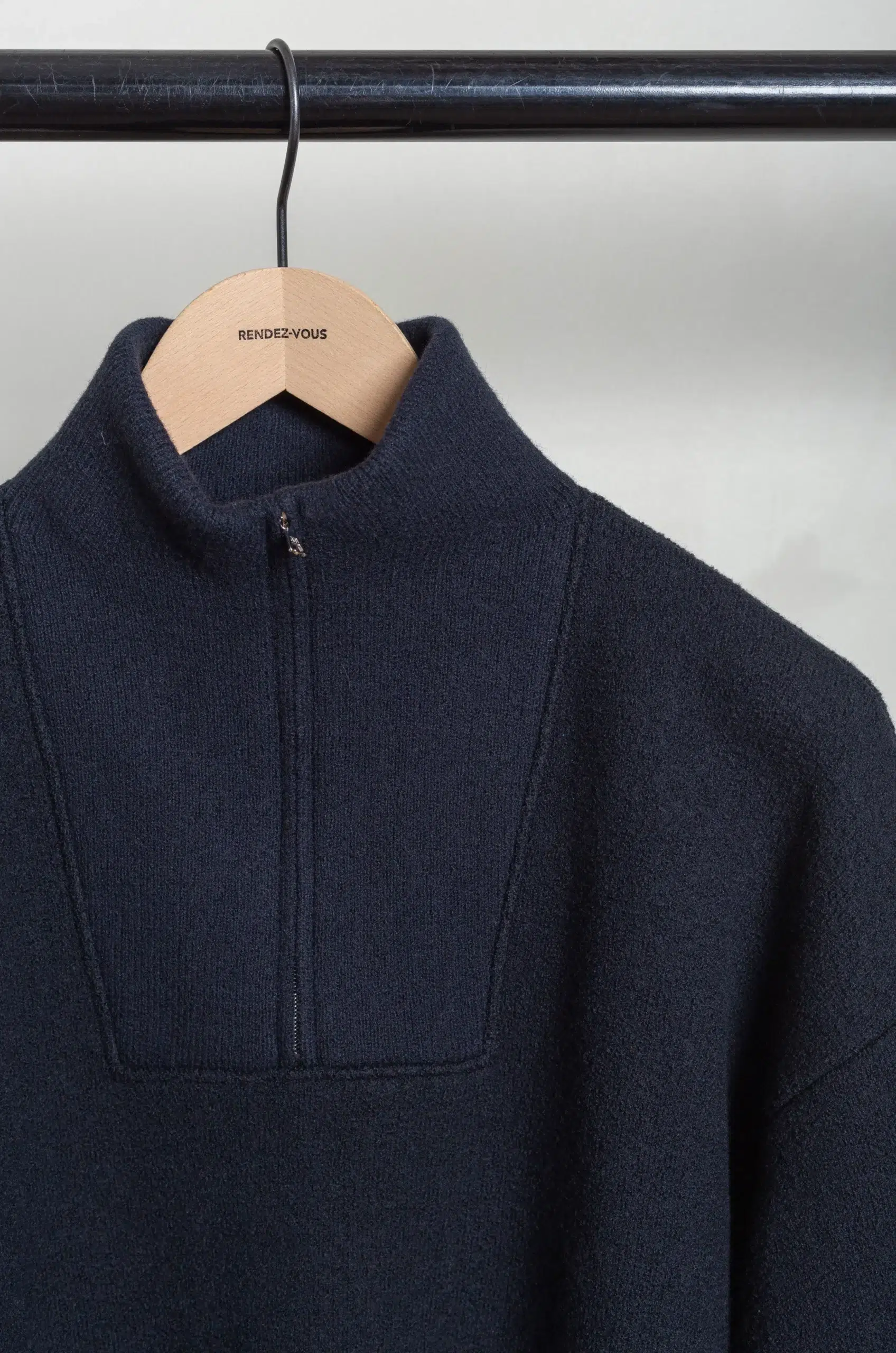 Arpenteur - CAM FELTED SWEATER - MIDNIGHT