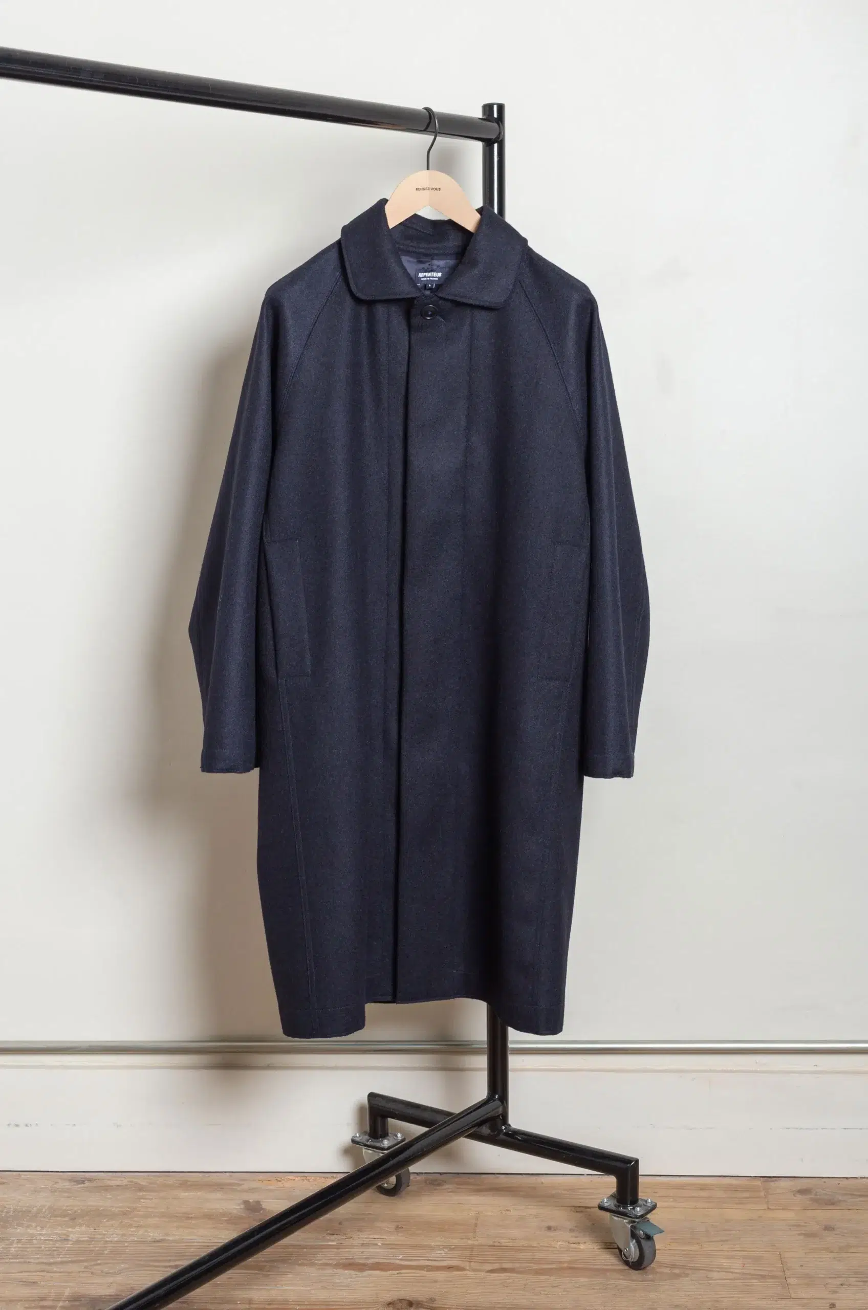 Arpenteur - UTILE LINED COAT - MIDNIGHT