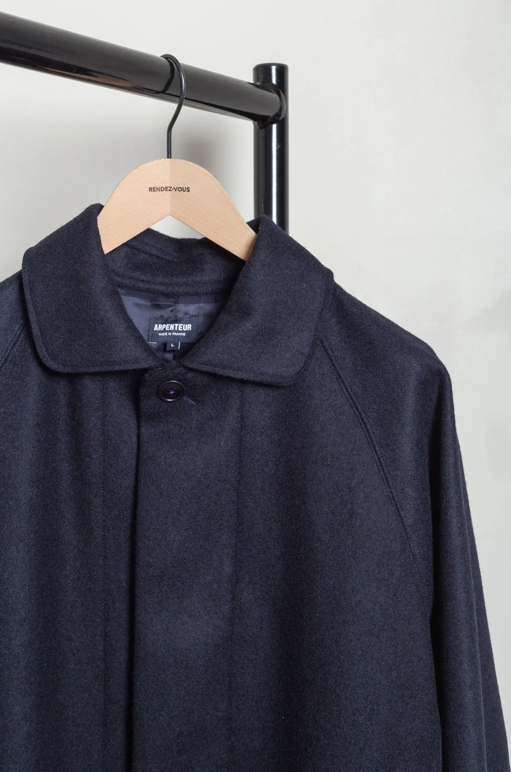 Arpenteur - UTILE LINED COAT - MIDNIGHT
