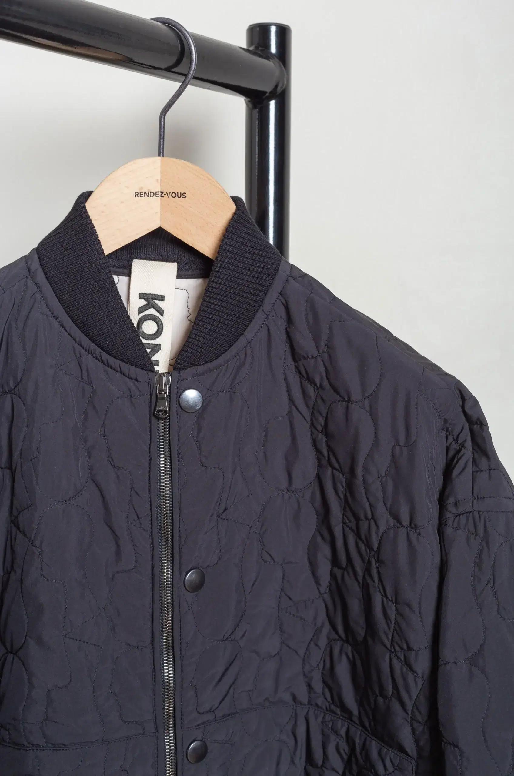 Konrad - ANNI JACKET - Black/Cream
