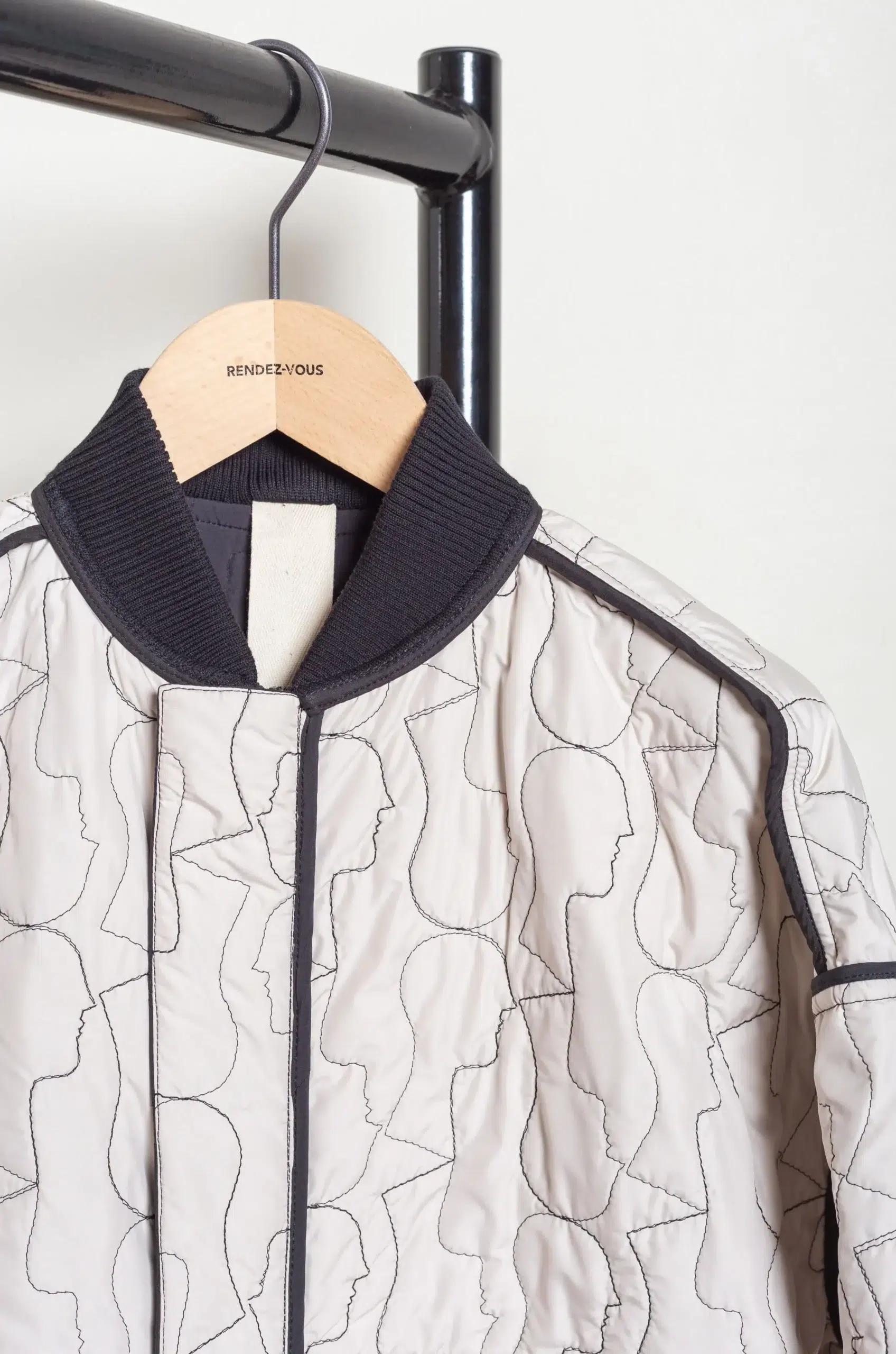 Konrad - ANNI JACKET - Black/Cream