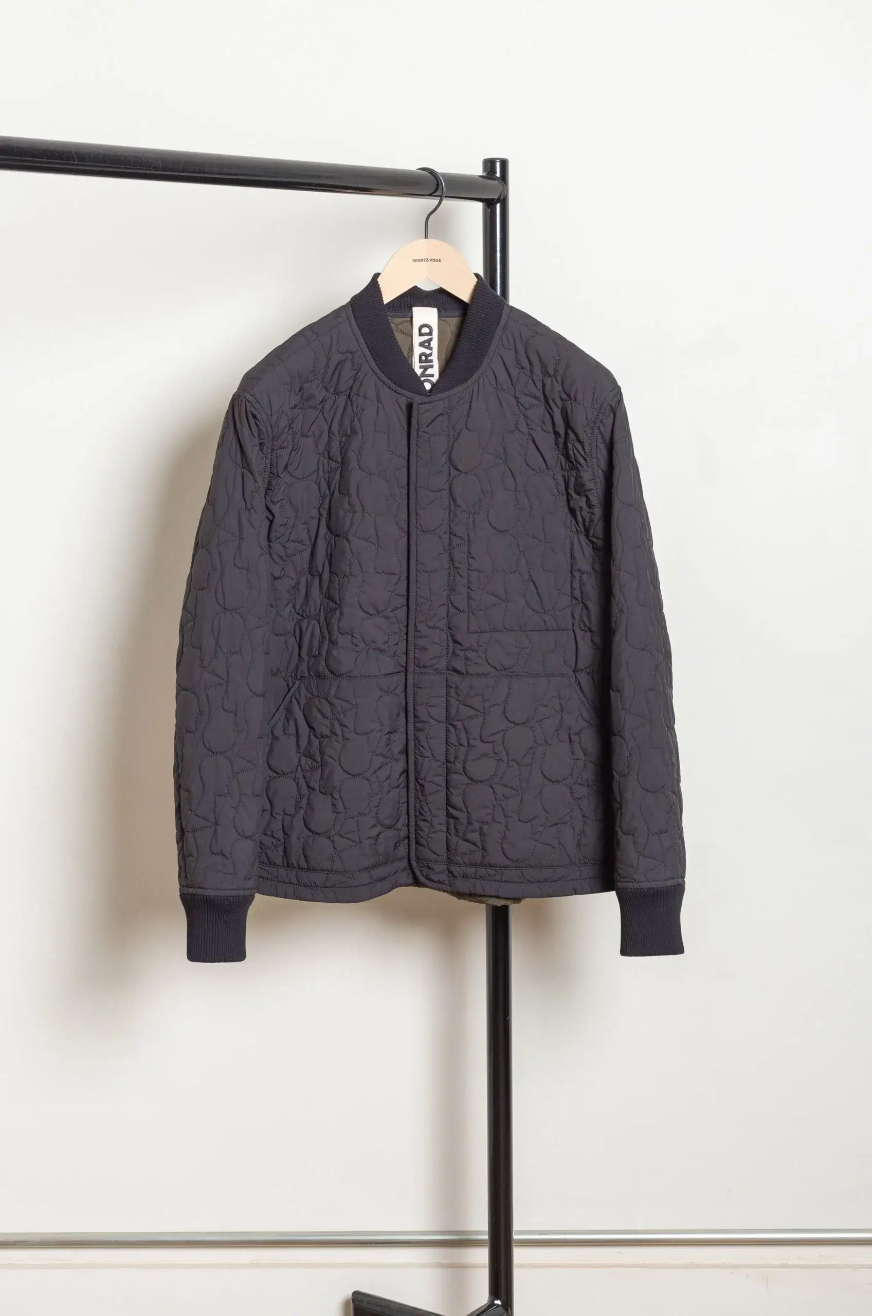 Konrad - HENRY JACKET - Black/ Khaki