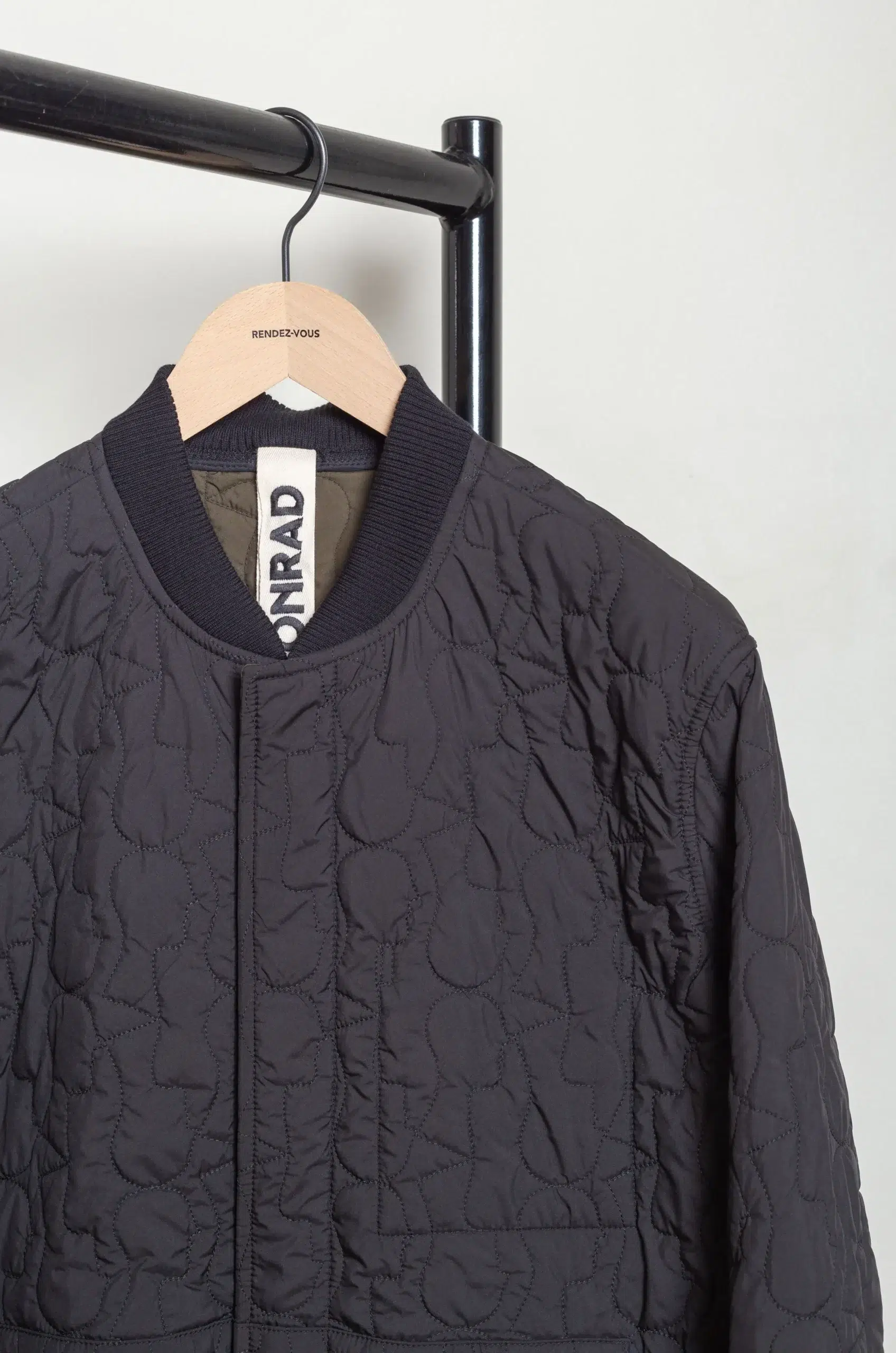 Konrad - HENRY JACKET - Black/ Khaki