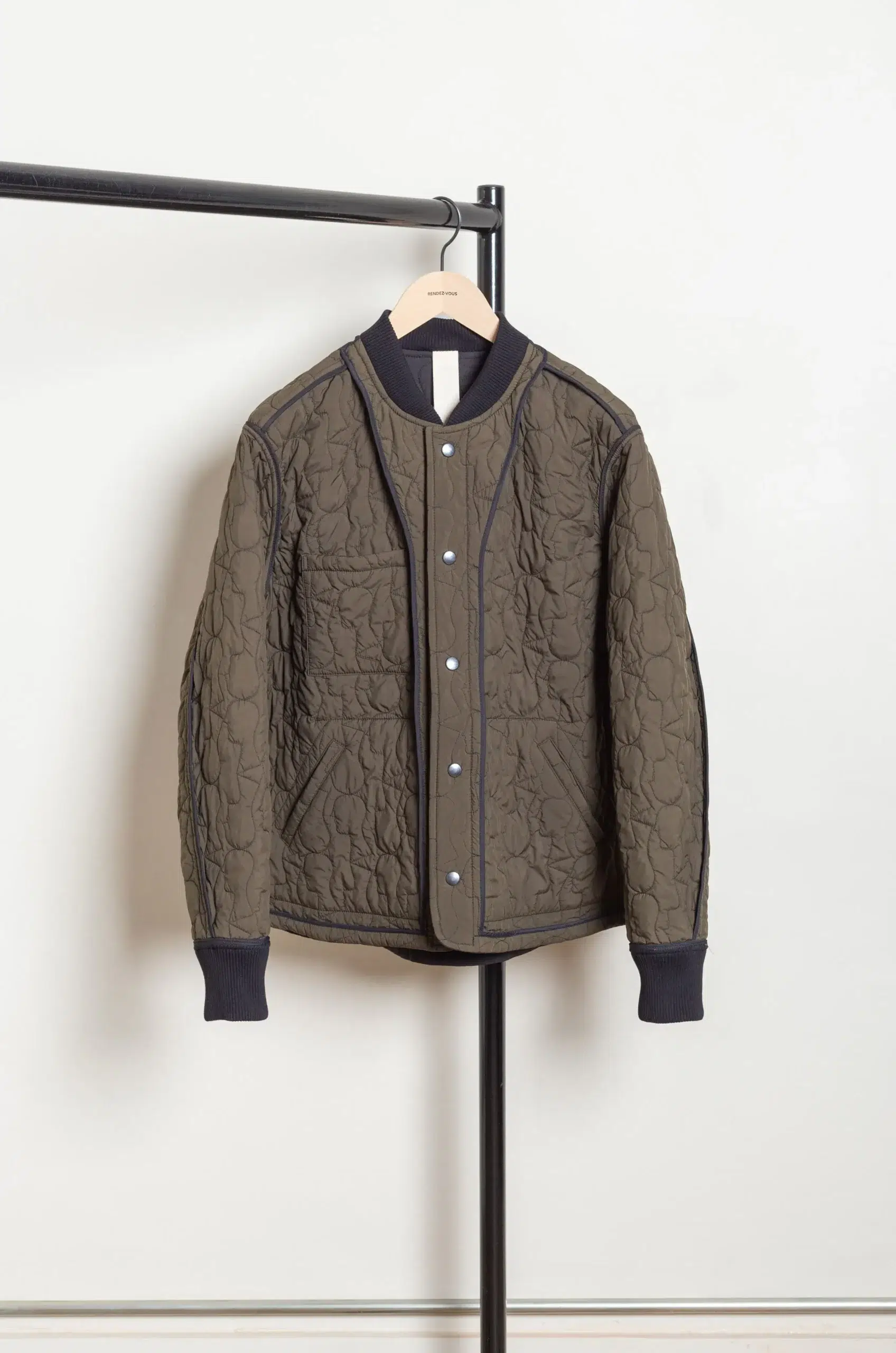 Konrad - HENRY JACKET - Black/ Khaki