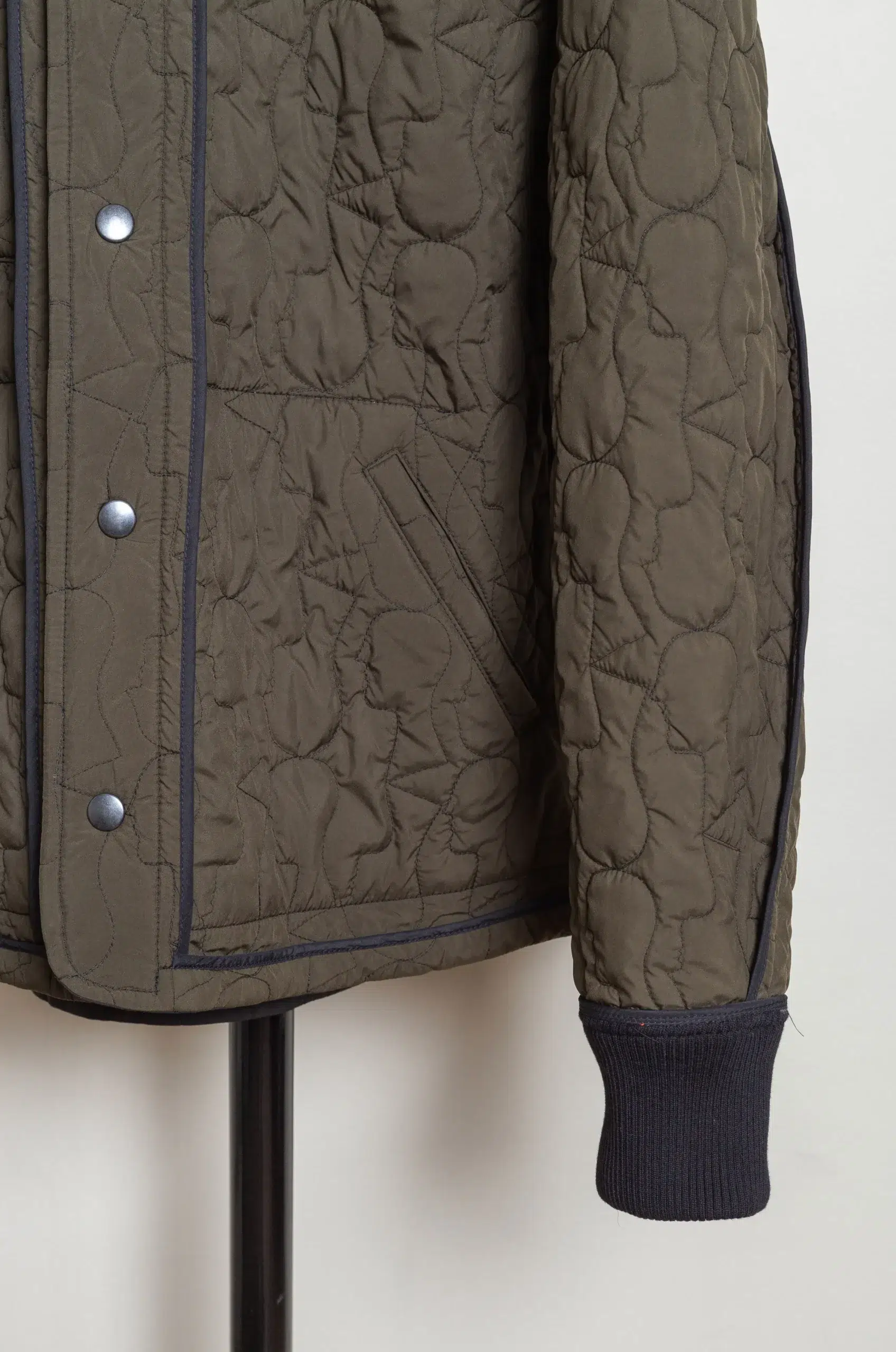 Konrad - HENRY JACKET - Black/ Khaki
