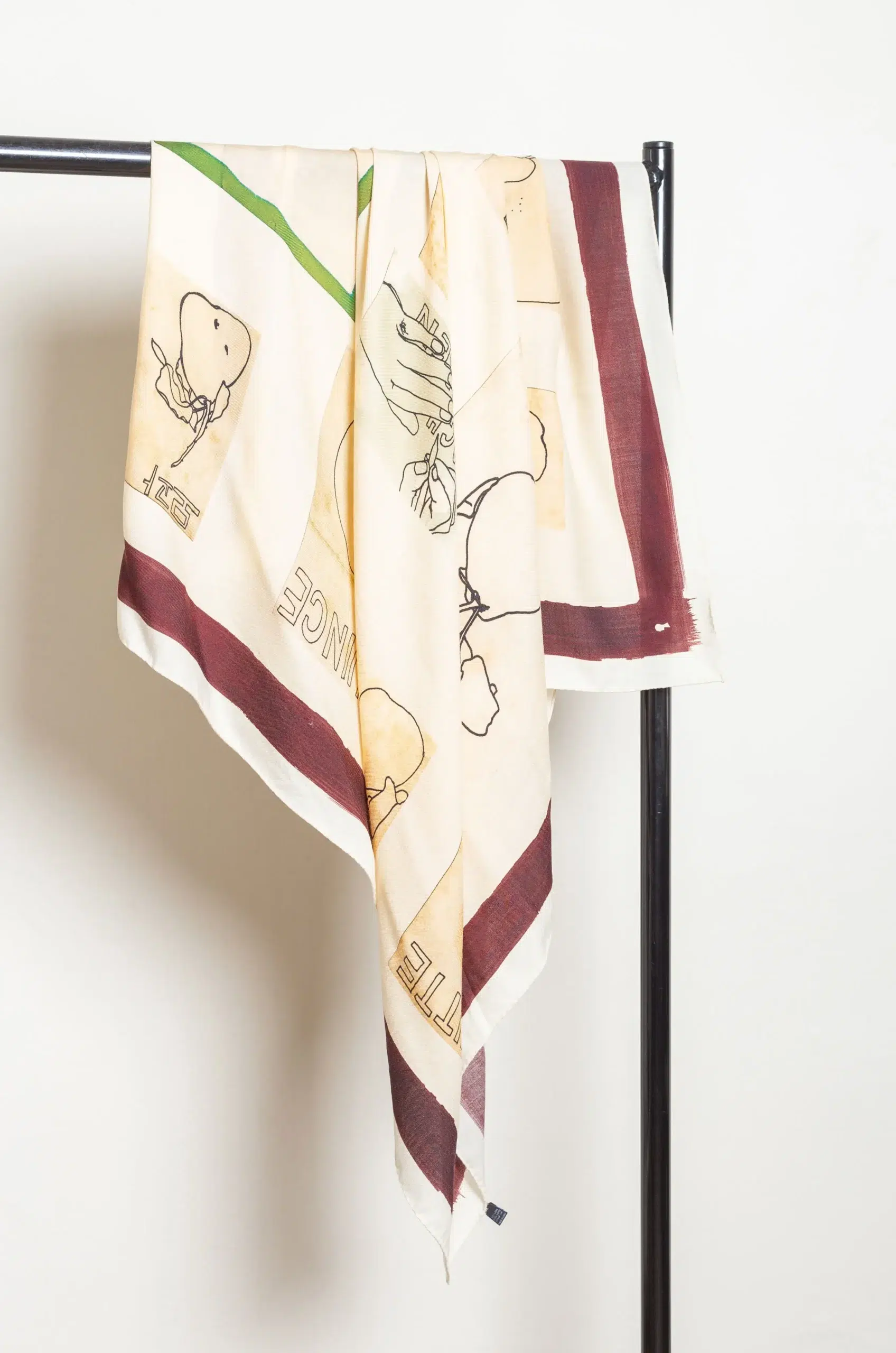 Konrad - PEDRO STOLE - Quince Brown / Cream