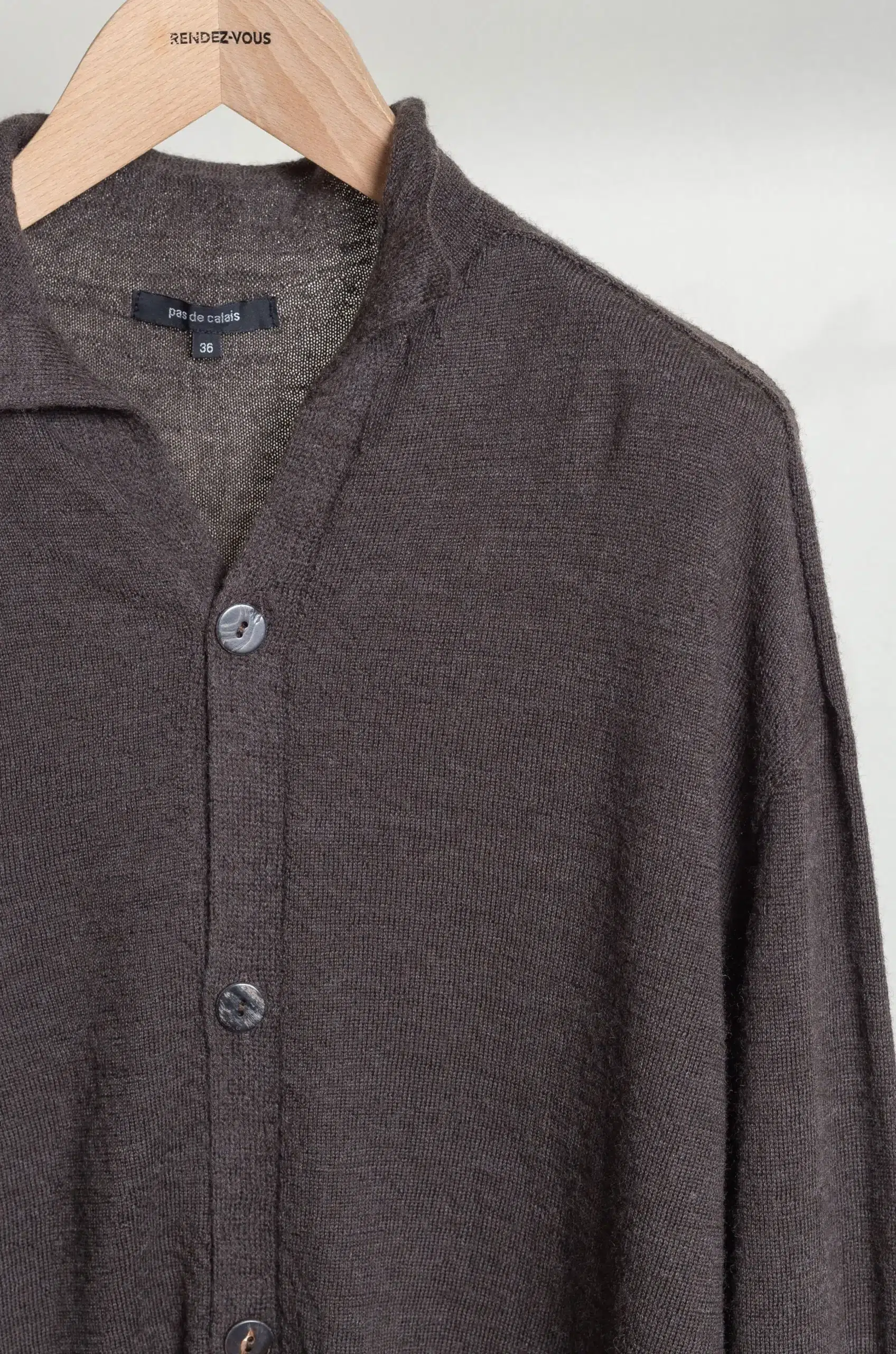 Pas De Calais - Cardigan 13-60-2703 - Khaki