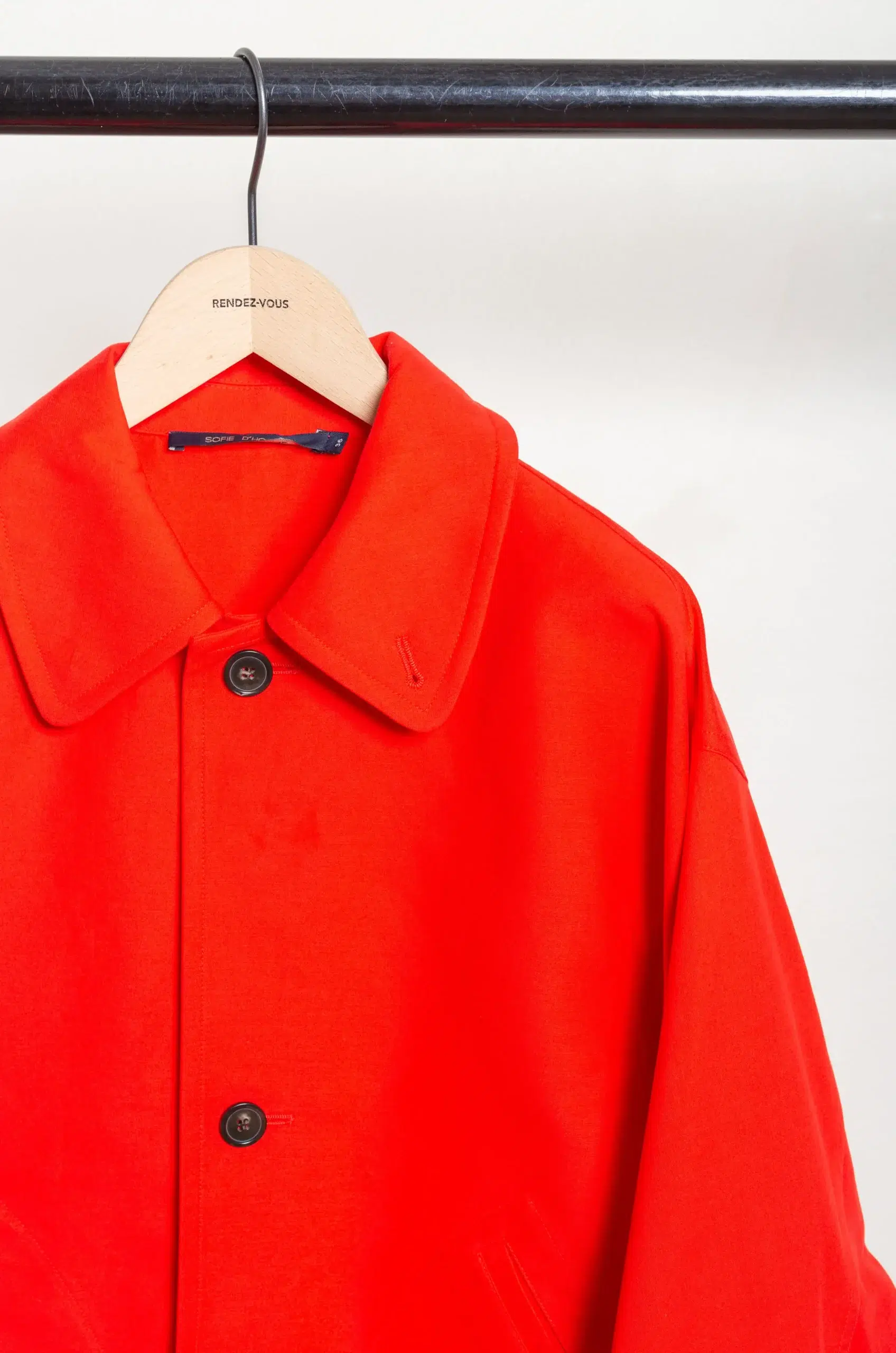 Sofie D'Hoore - CIMA Short single breasted jacket - FIRE