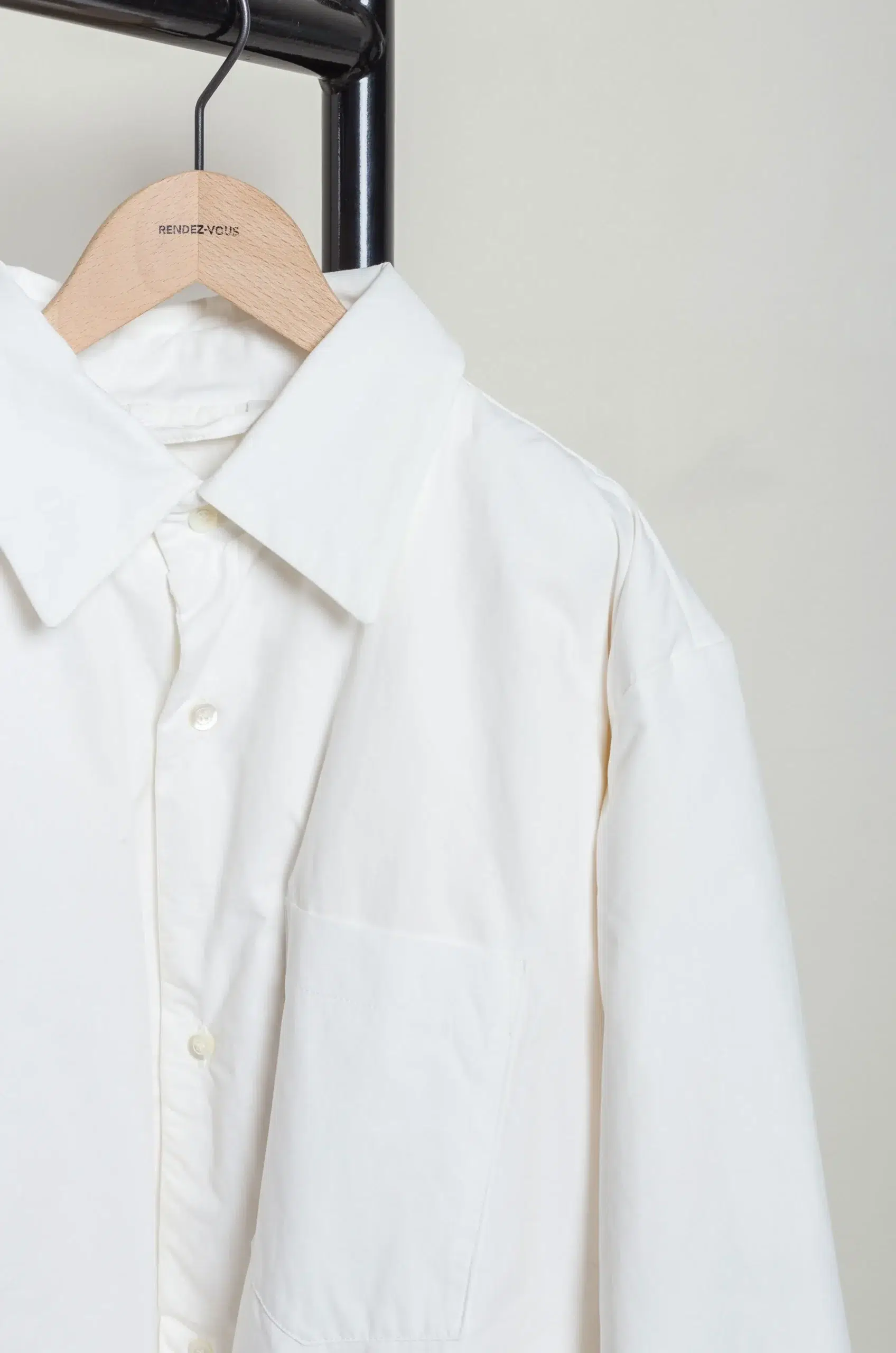Sofie D'Hoore - ORLI-DOTA Shirt-Style Light Weight Down Jacket - OFF WHITE/SNOW