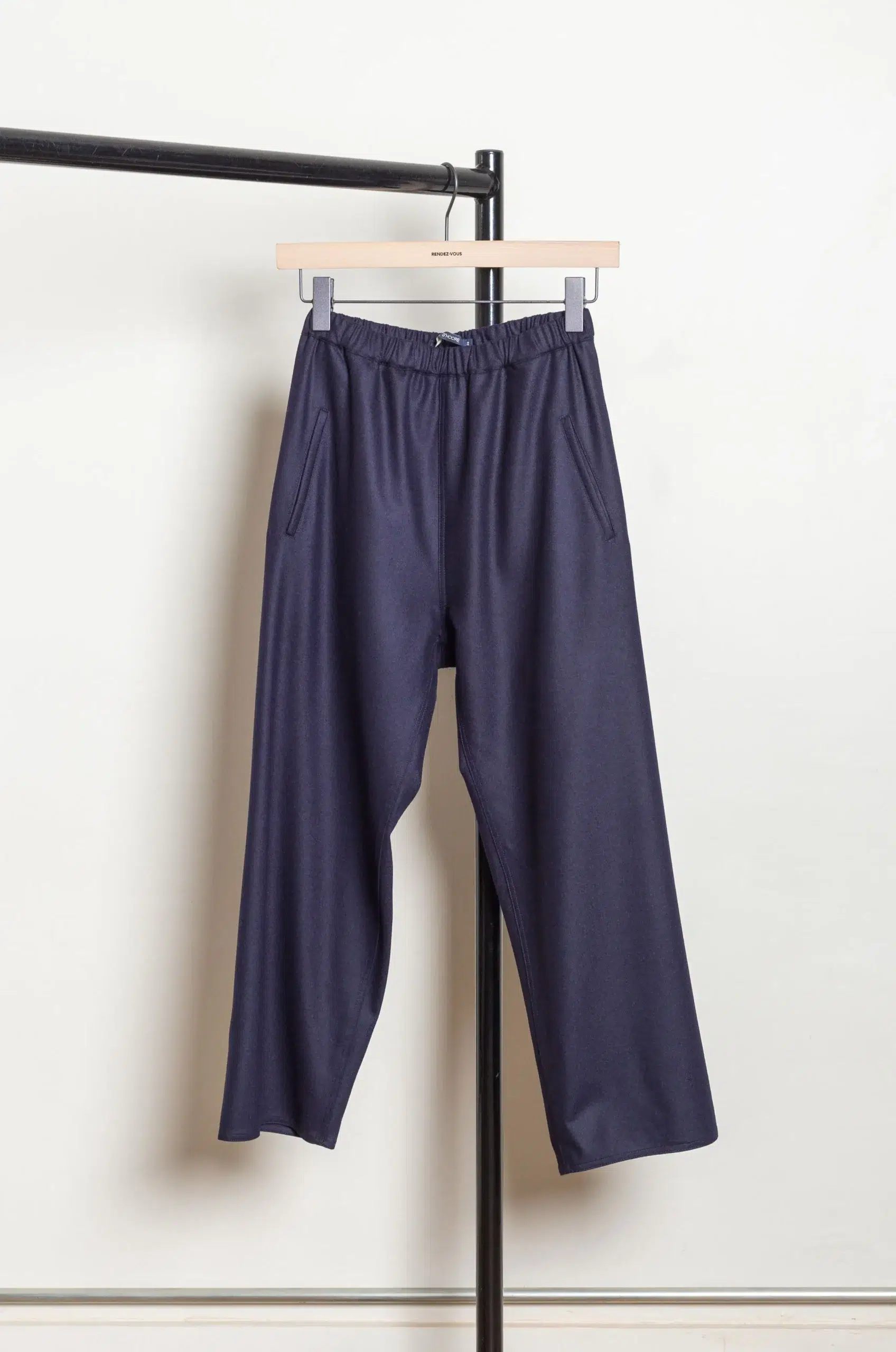 Sofie D'Hoore - POLO-WOOL Low Crotch Drawstring Pants - SAILOR