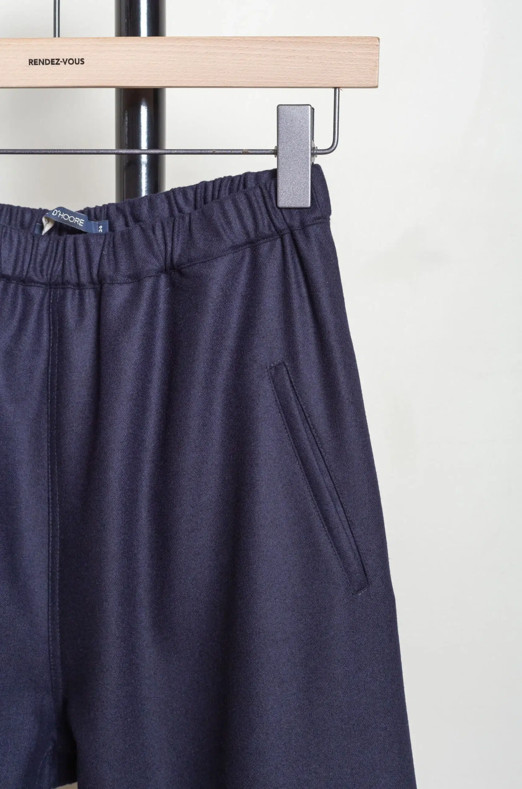 Sofie D'Hoore - POLO-WOOL Low Crotch Drawstring Pants - SAILOR