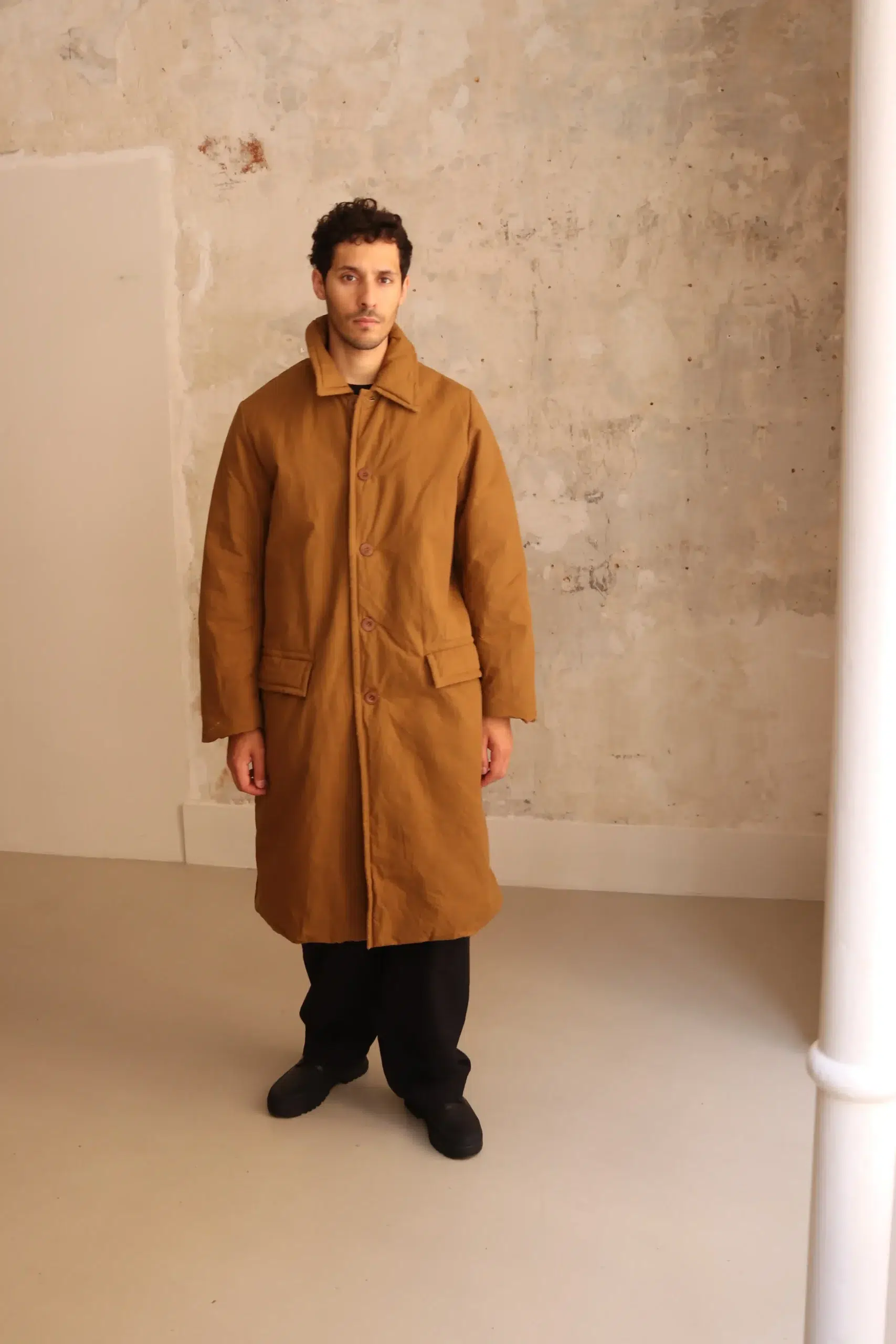 Casey Casey - MILU COAT 27HM248 - RUSSET