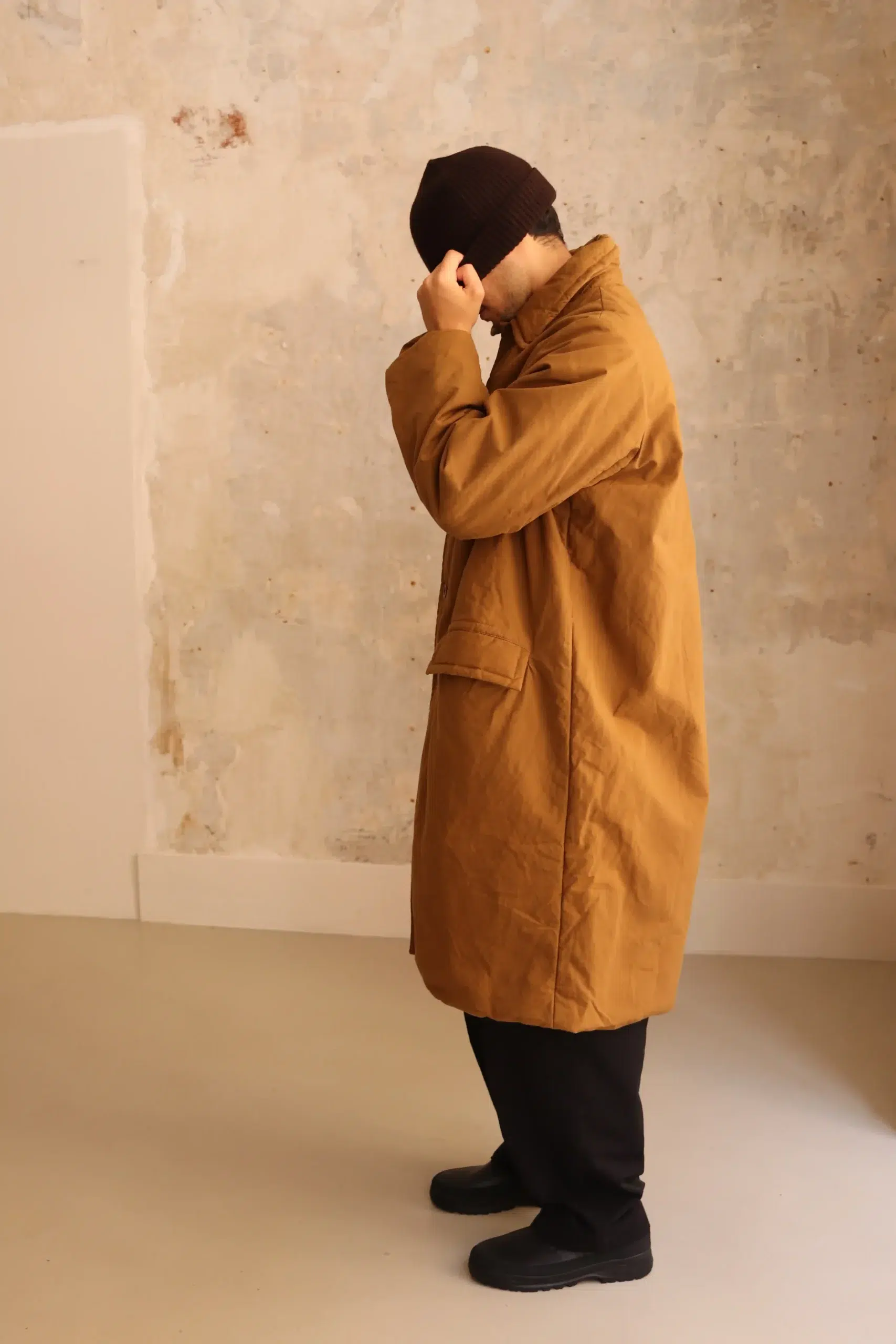 Casey Casey - MILU COAT 27HM248 - RUSSET