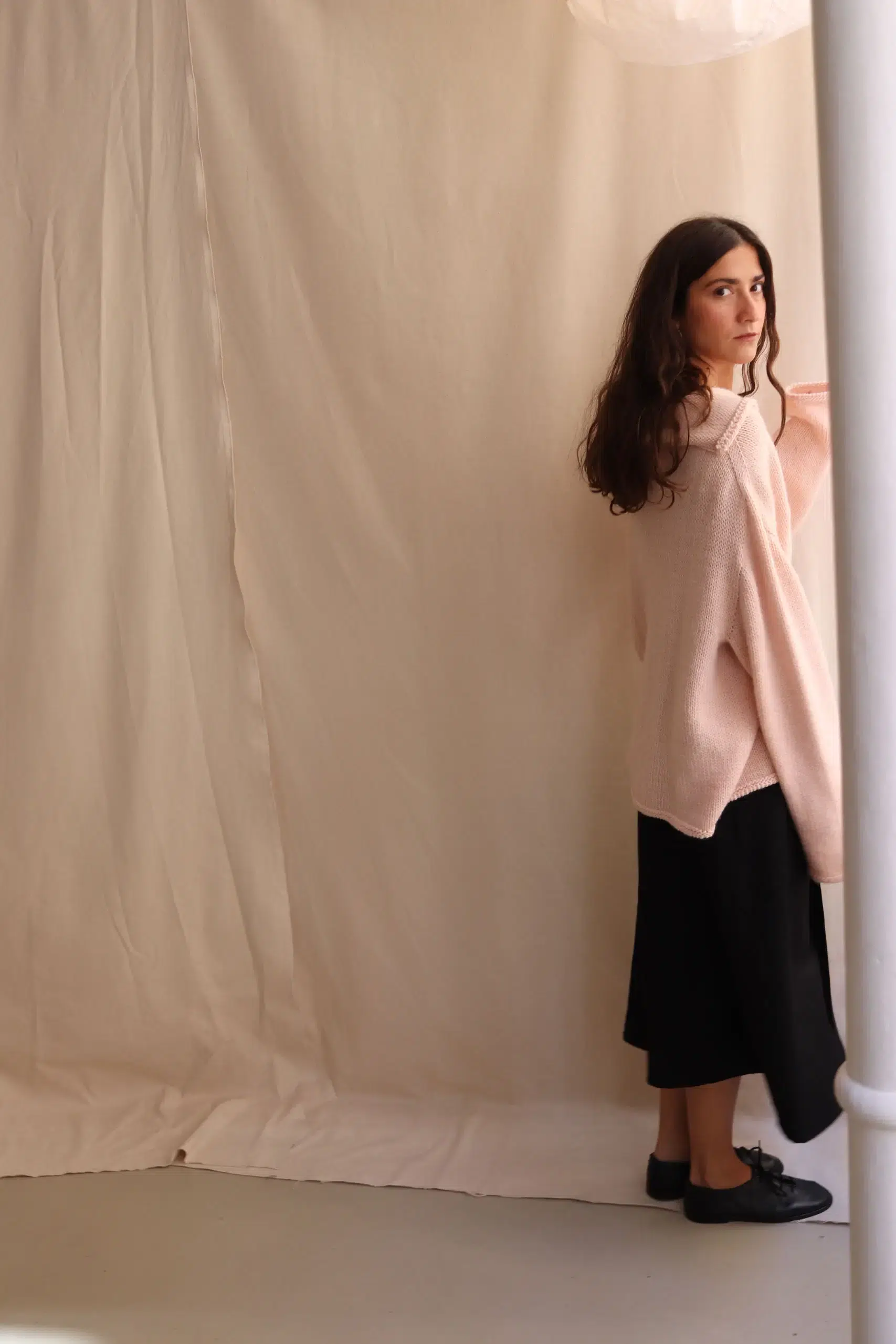 NITTO - AVIATOR SWEATER - BABY PINK
