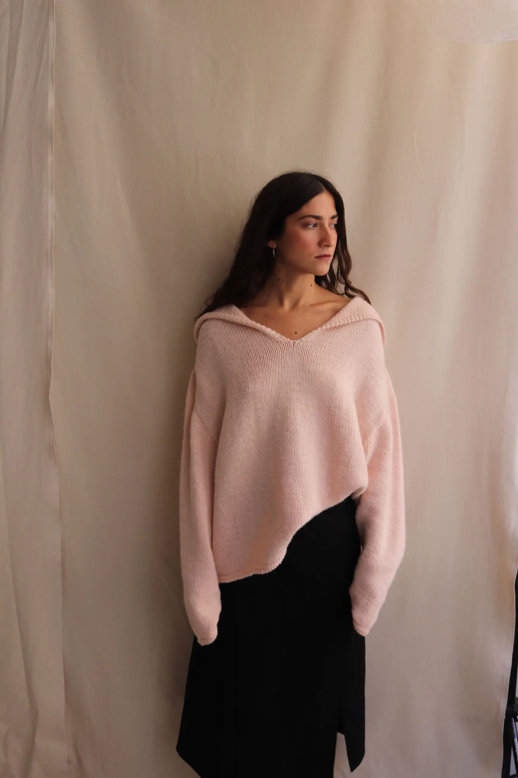 NITTO - AVIATOR SWEATER - BABY PINK
