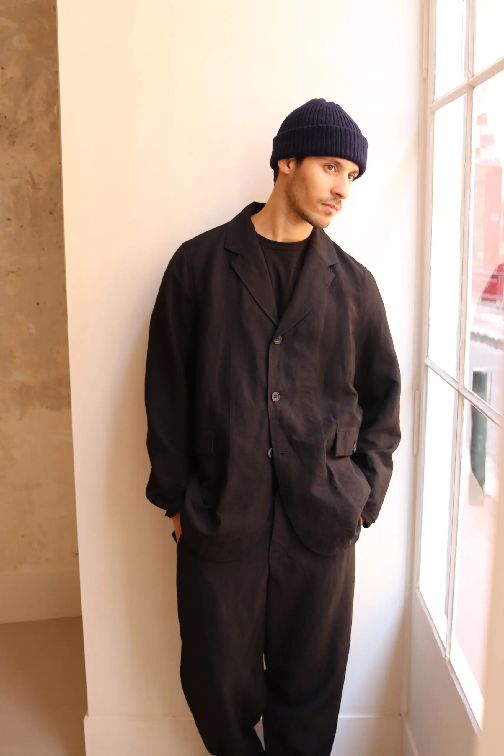 COMESANDGOES - CASHMERE KNIT NO.301361 - NAVY