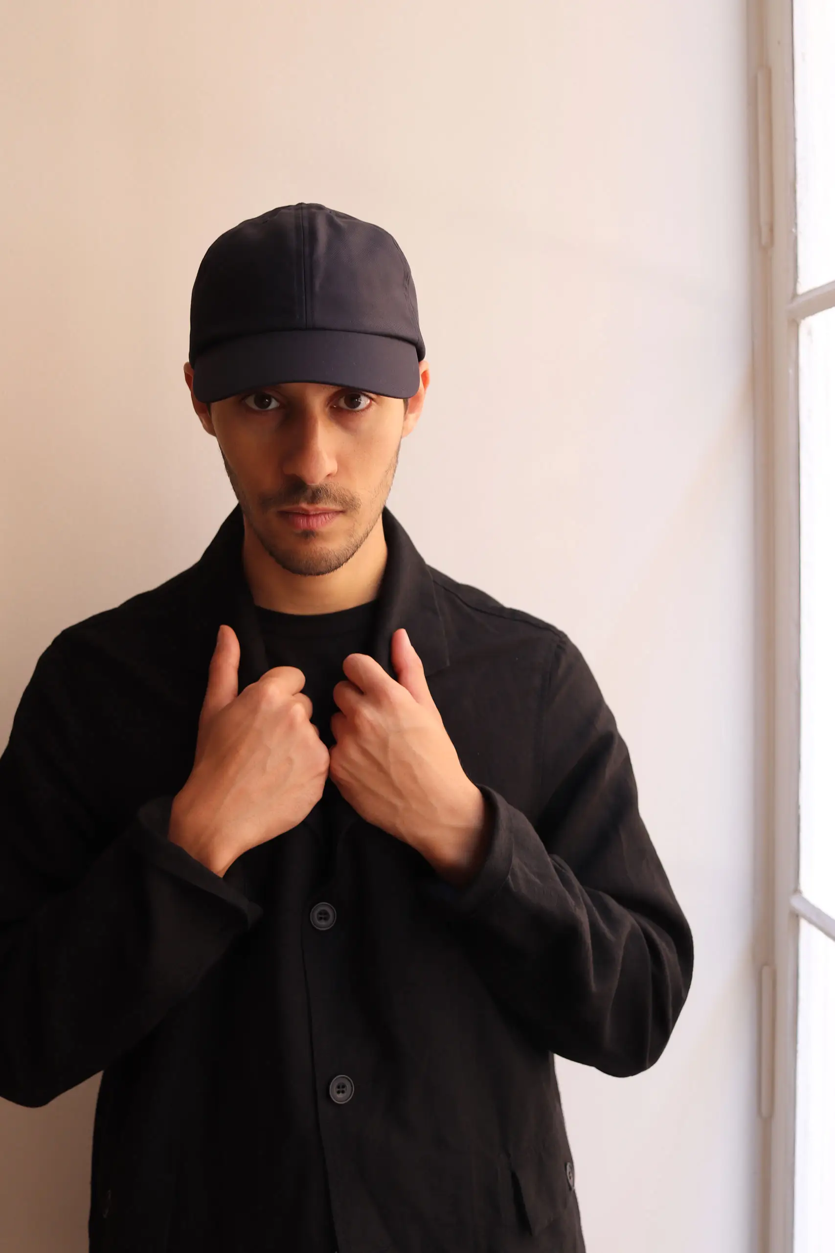COMESANDGOES - WASHABLE TWILL STANDARD CAP NO.301366 - NAVY