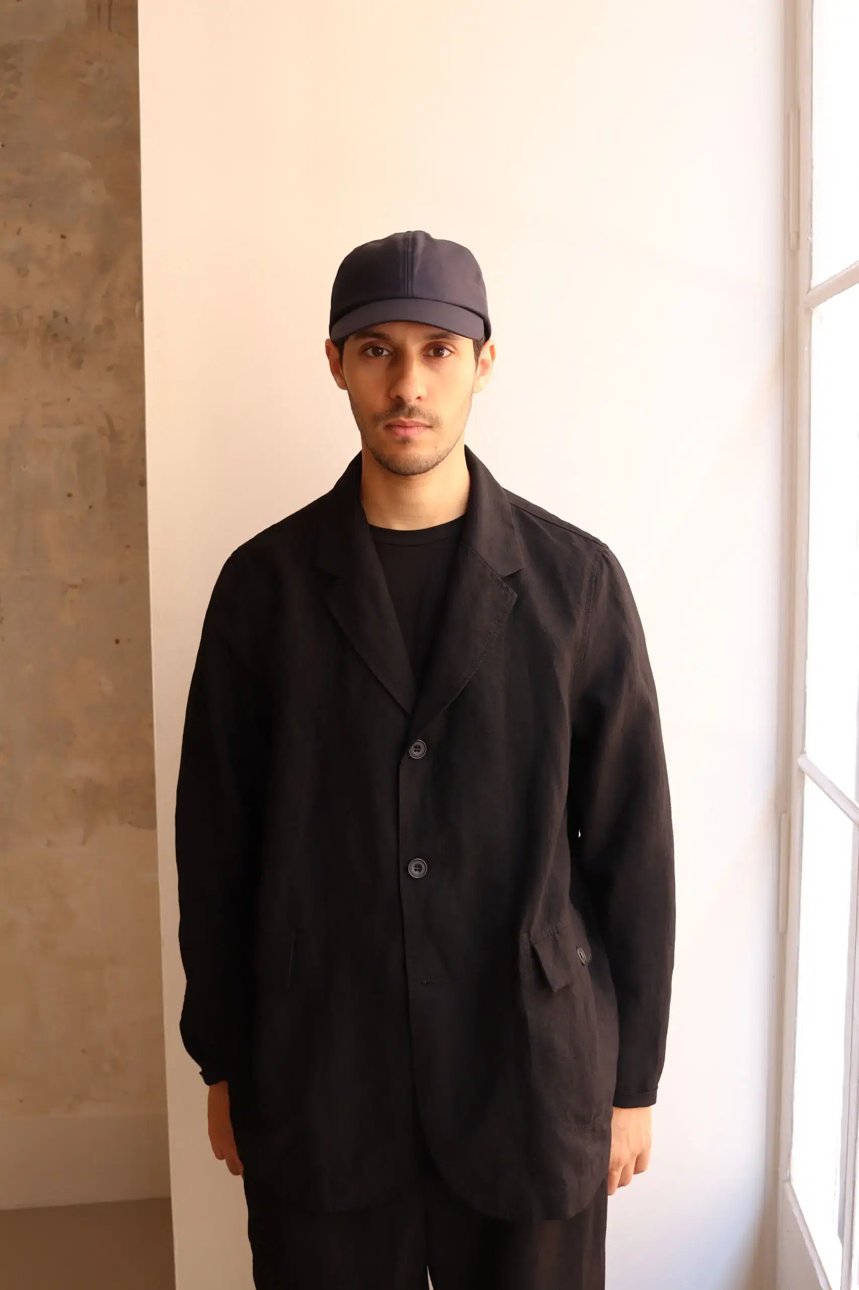 COMESANDGOES - WASHABLE TWILL STANDARD CAP NO.301366 - NAVY